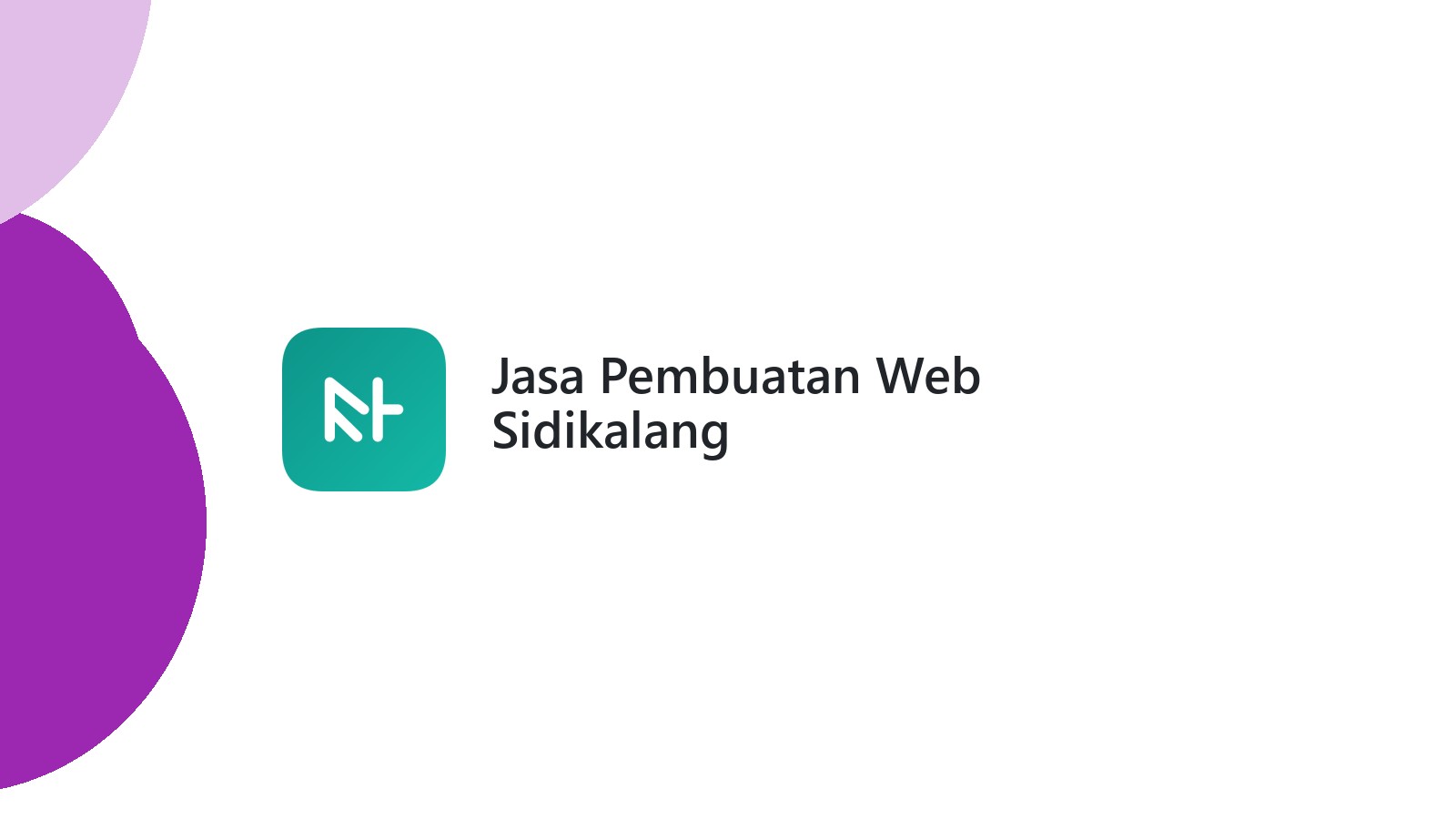 Jasa Pembuatan Web Sidikalang