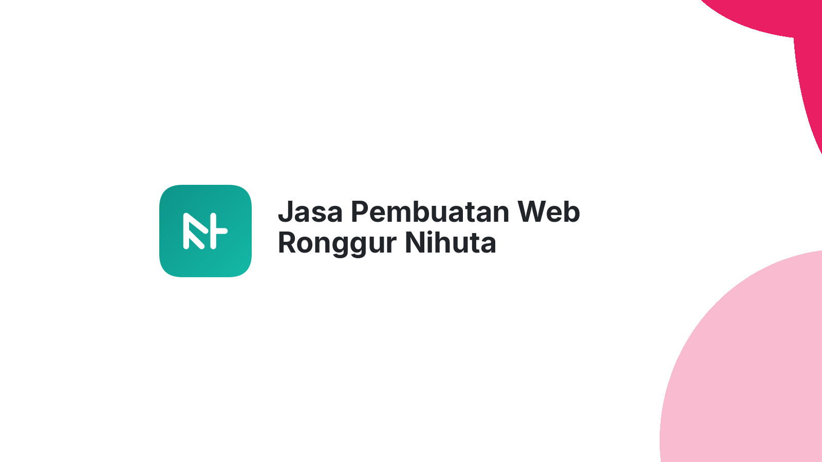 Jasa Pembuatan Web Ronggur Nihuta