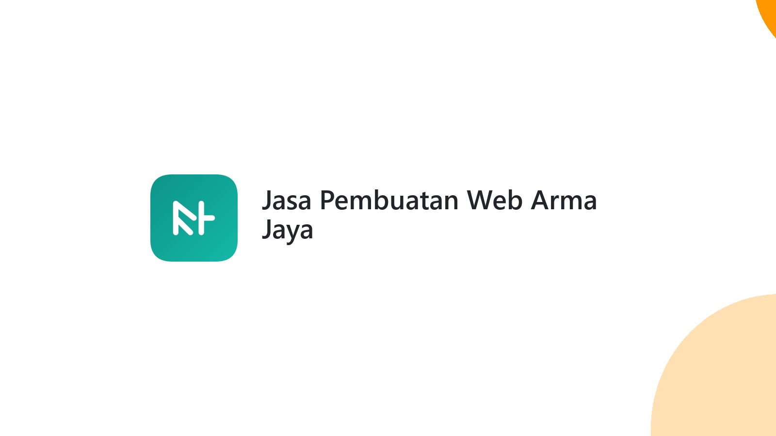 Jasa Pembuatan Web Arma Jaya