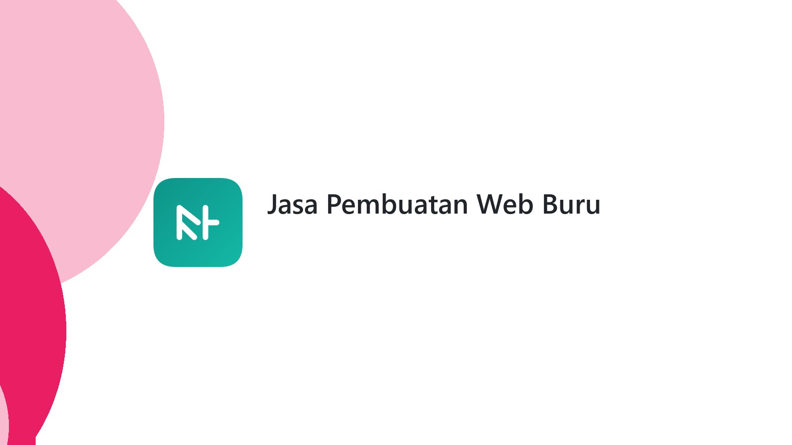 Jasa Pembuatan Web Buru