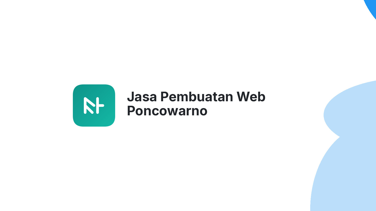 Jasa Pembuatan Web Poncowarno