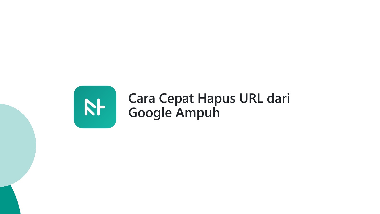 Cara Cepat Hapus URL dari Google Ampuh