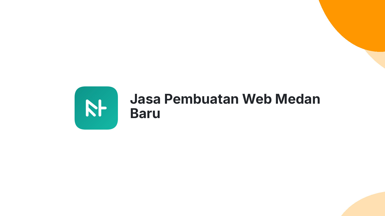 Jasa Pembuatan Web Medan Baru