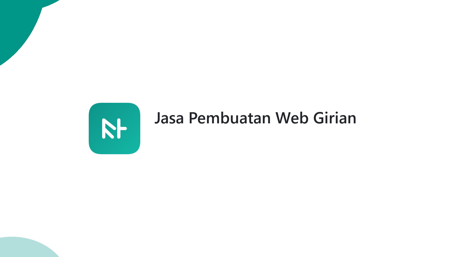 Jasa Pembuatan Web Girian