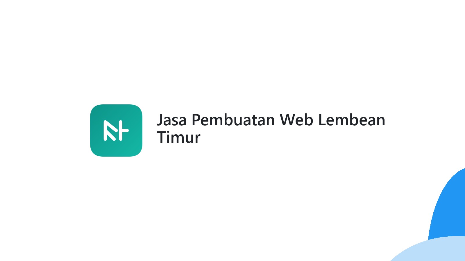 Jasa Pembuatan Web Lembean Timur
