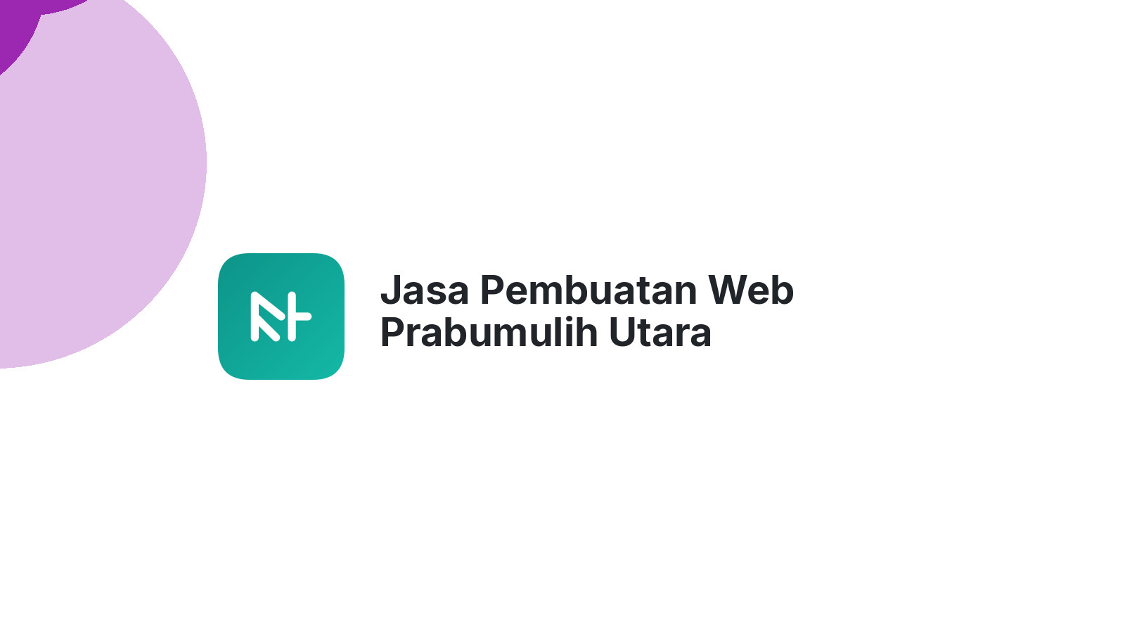 Jasa Pembuatan Web Prabumulih Utara