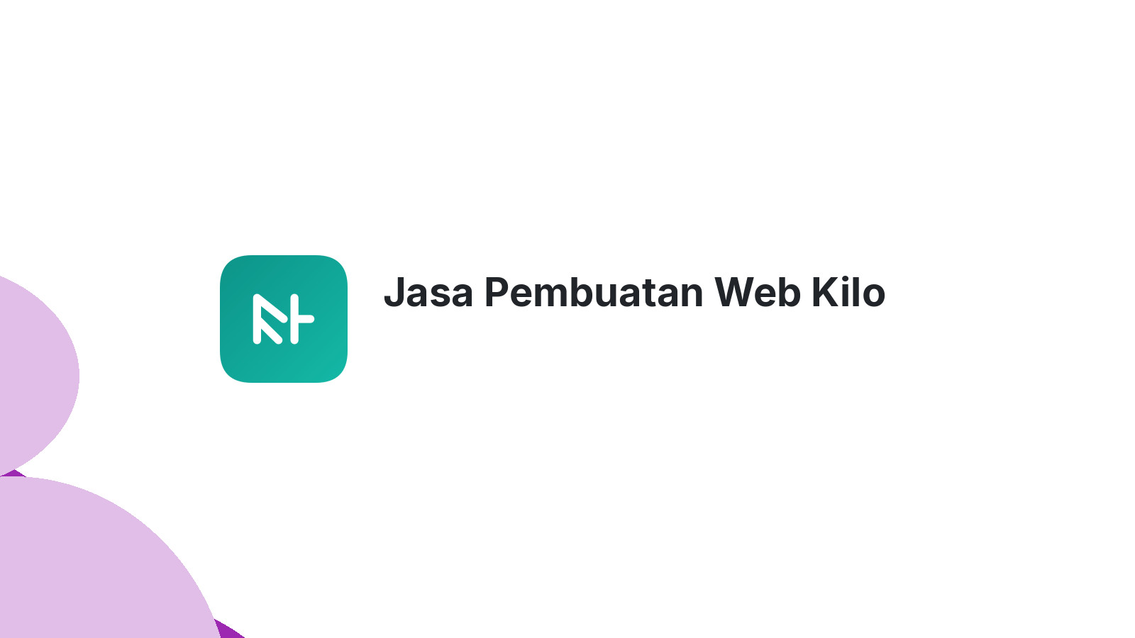 Jasa Pembuatan Web Kilo