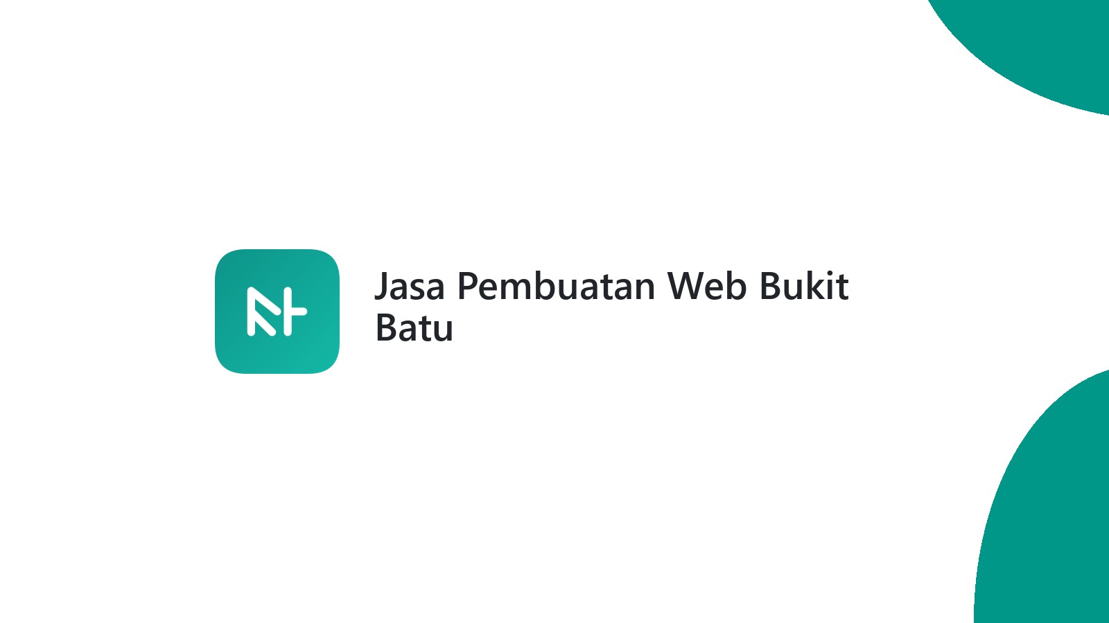 Jasa Pembuatan Web Bukit Batu
