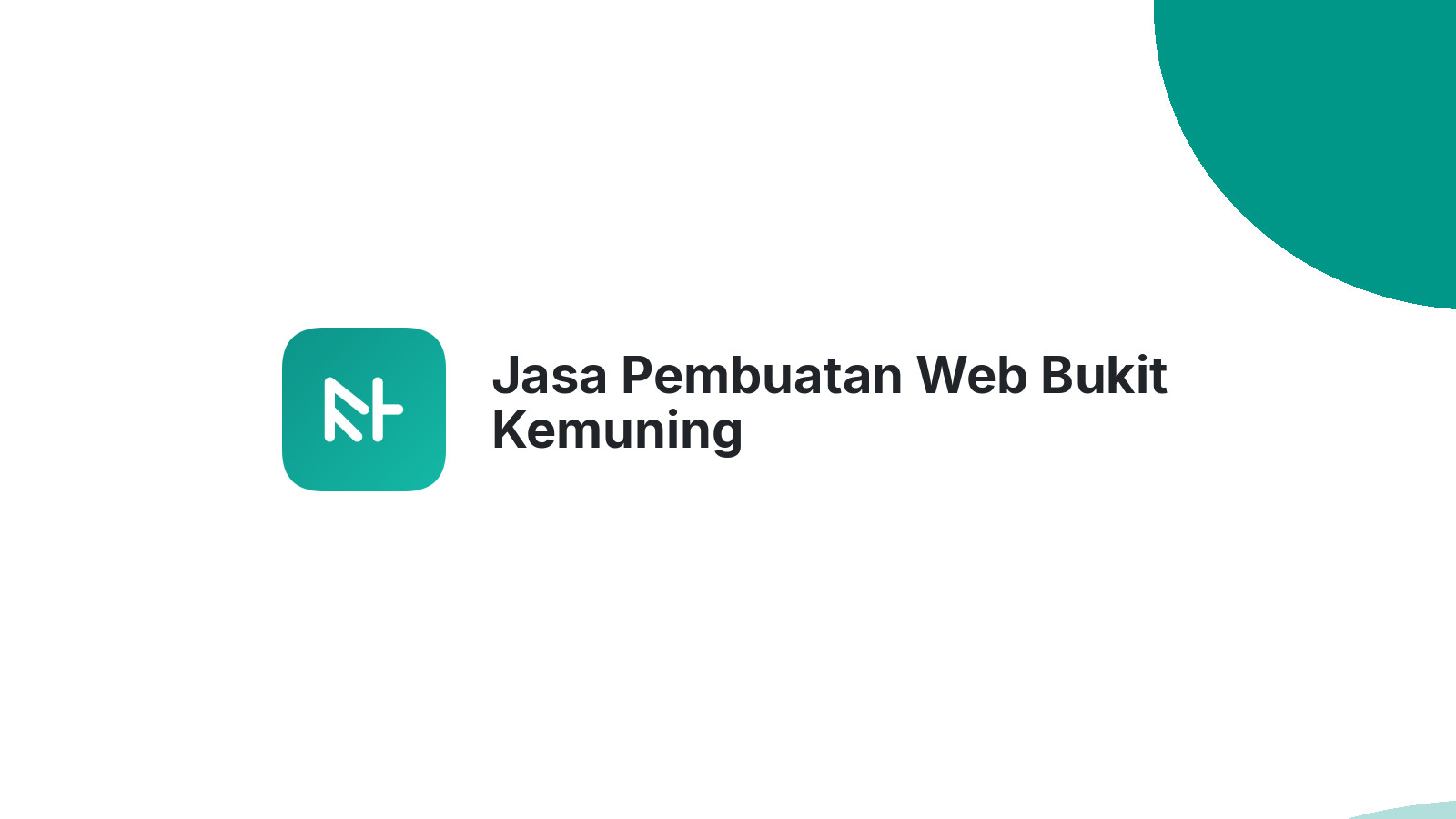 Jasa Pembuatan Web Bukit Kemuning
