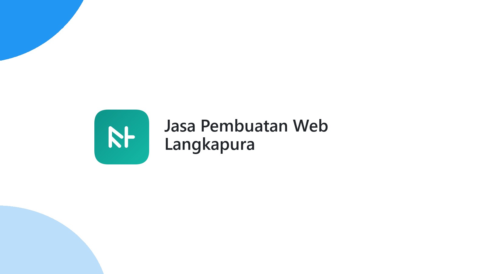 Jasa Pembuatan Web Langkapura