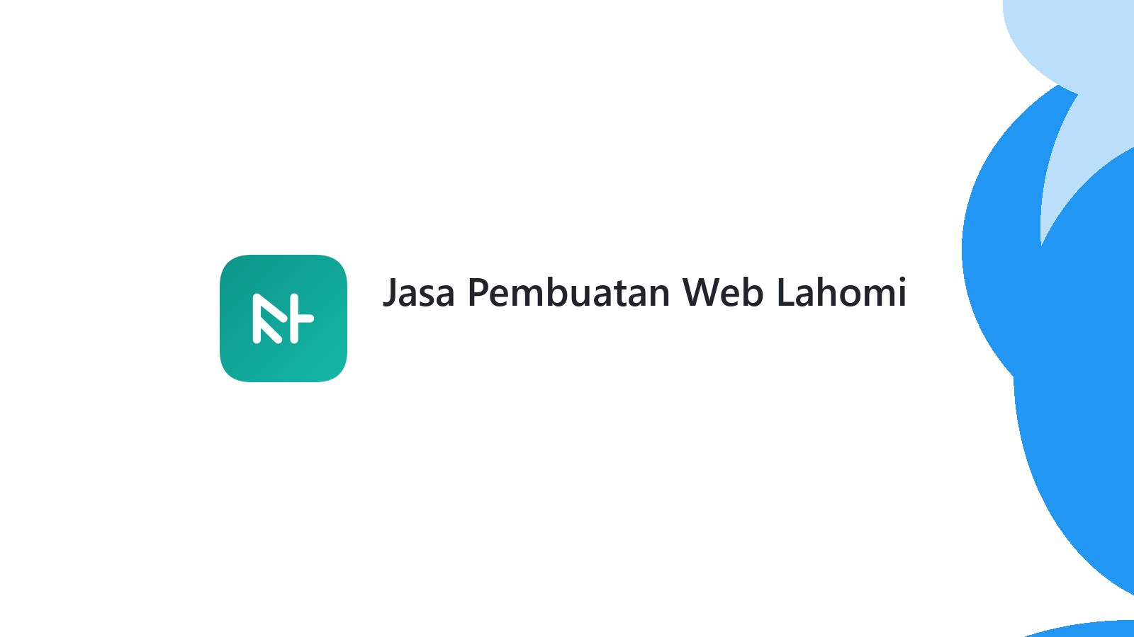 Jasa Pembuatan Web Lahomi