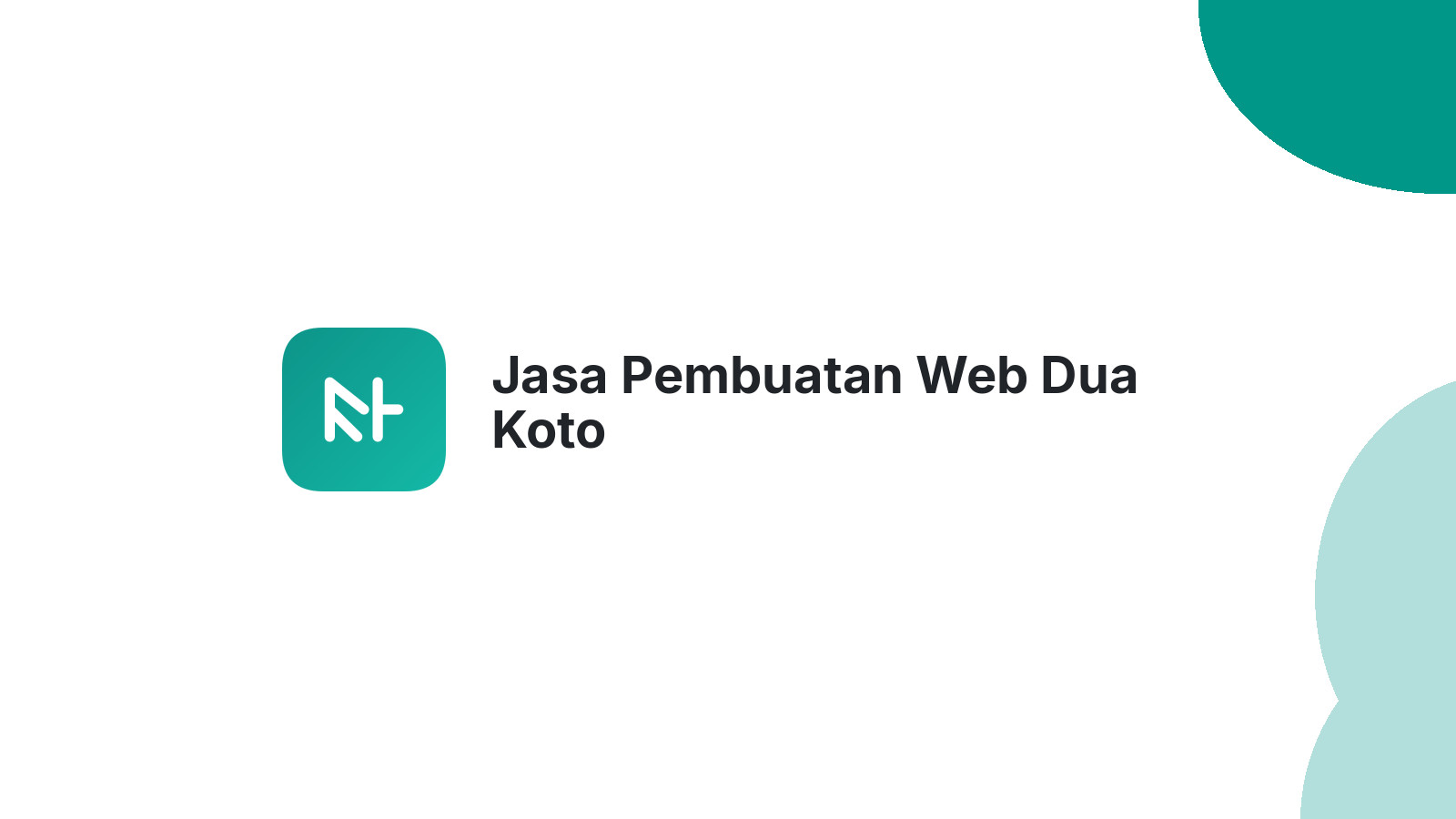 Jasa Pembuatan Web Dua Koto