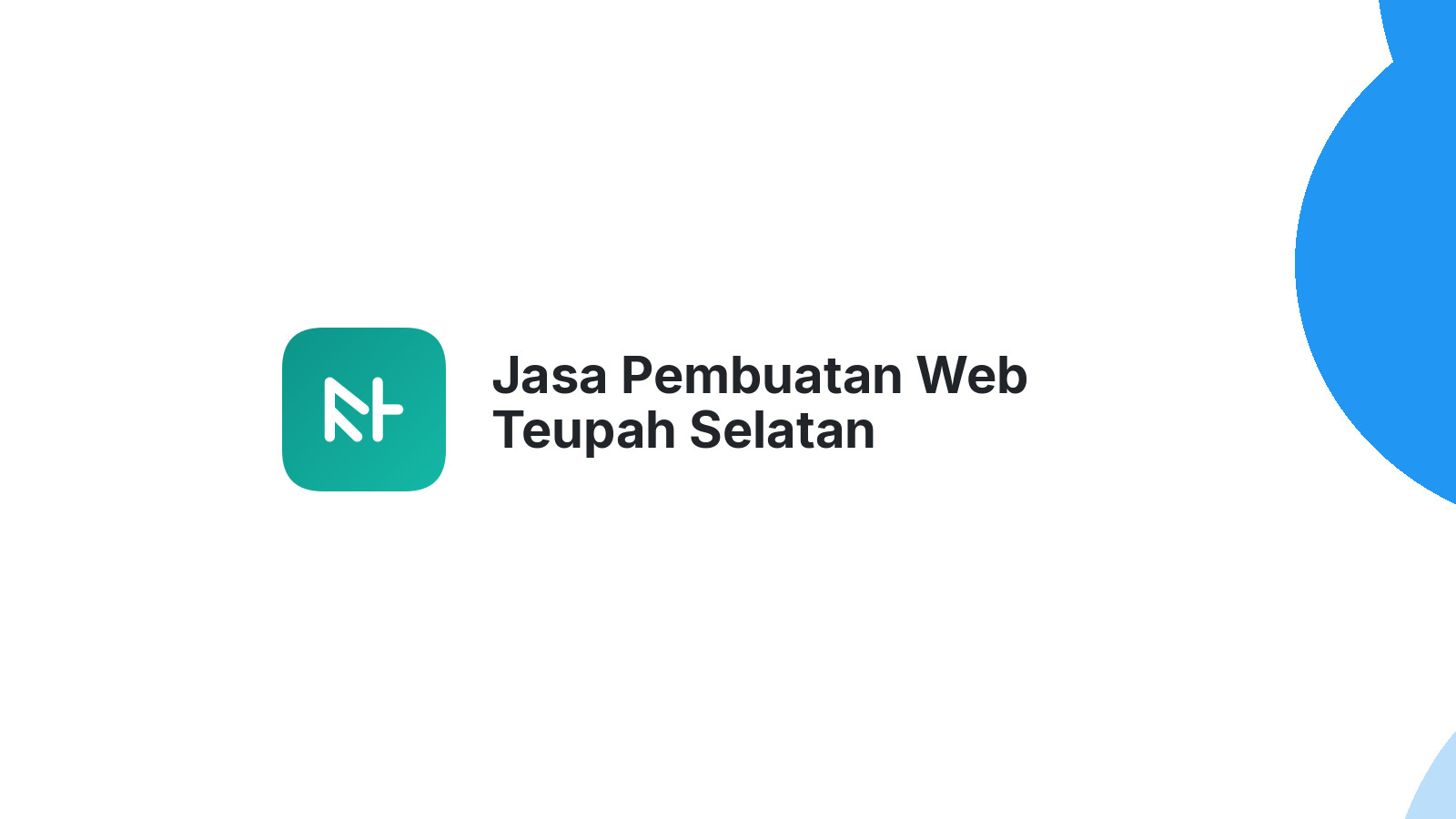 Jasa Pembuatan Web Teupah Selatan