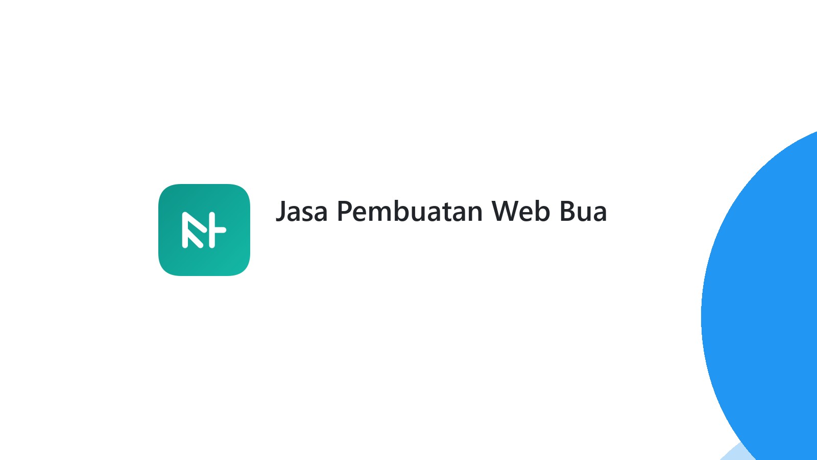 Jasa Pembuatan Web Bua