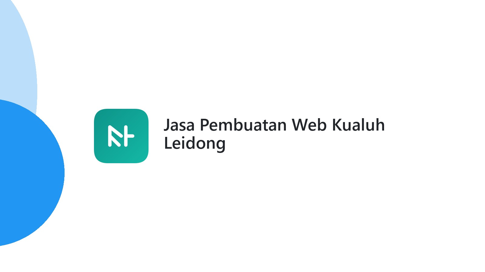 Jasa Pembuatan Web Kualuh Leidong