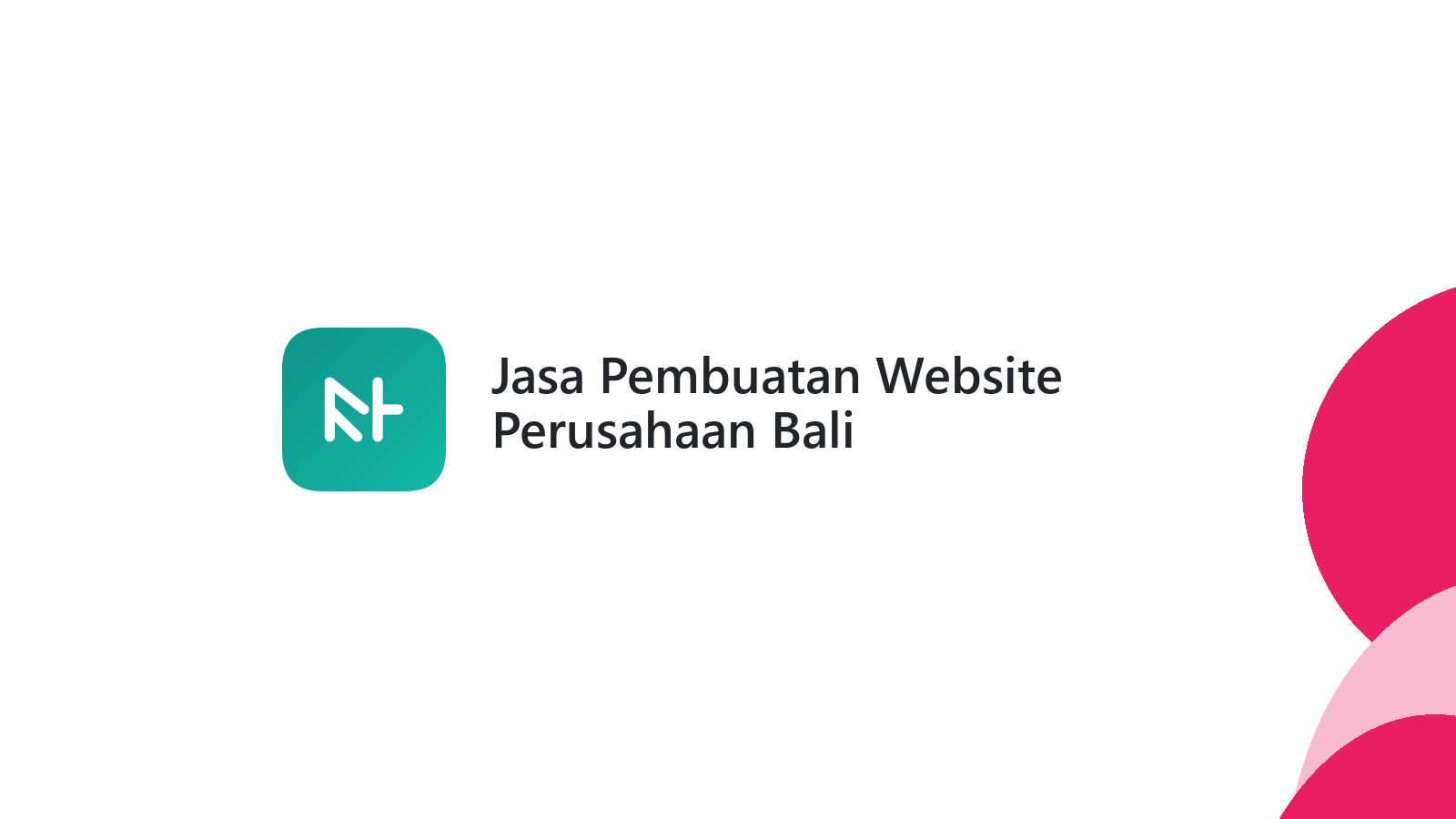 Jasa Pembuatan Website Perusahaan Bali