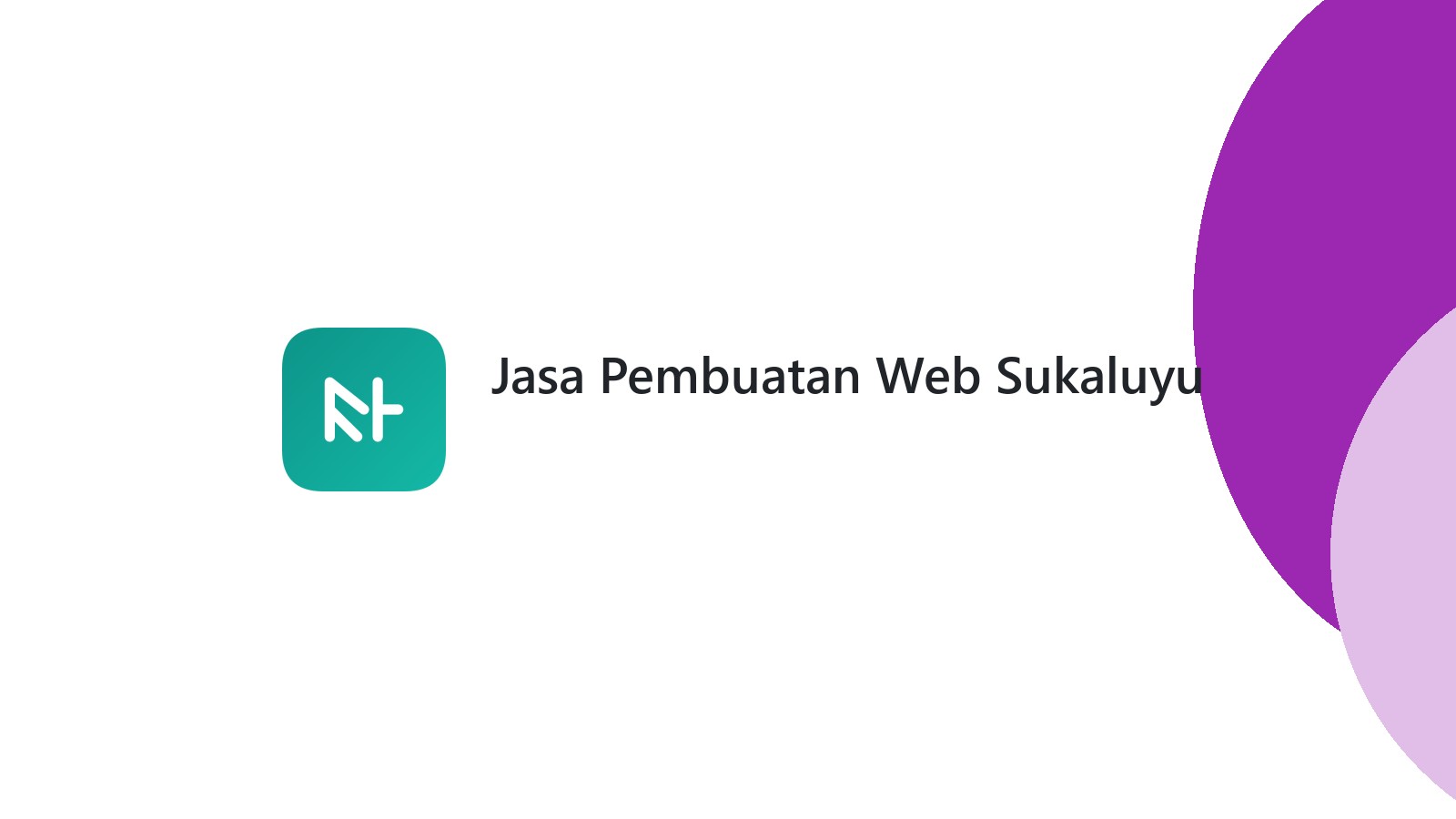 Jasa Pembuatan Web Sukaluyu