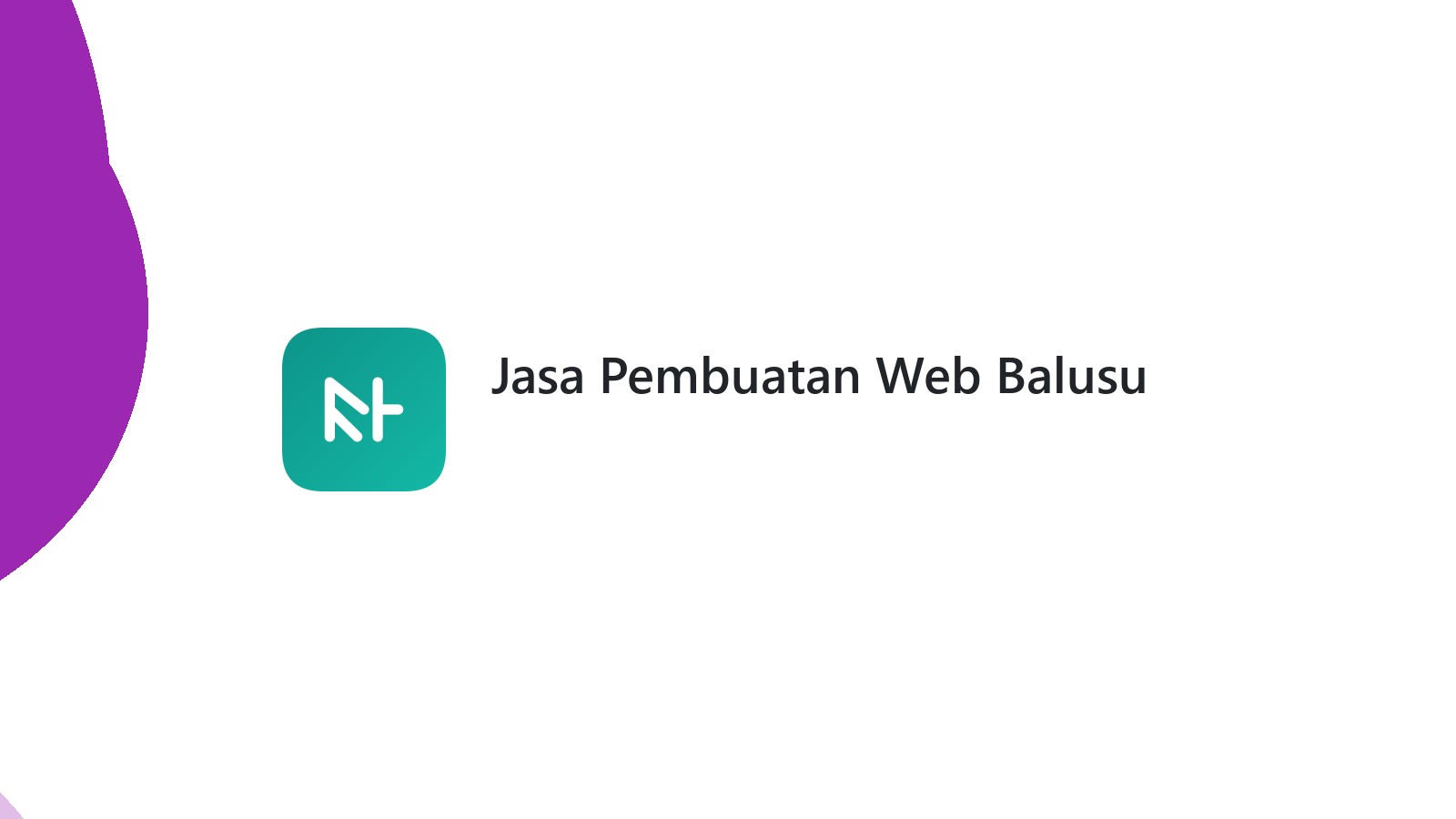 Jasa Pembuatan Web Balusu