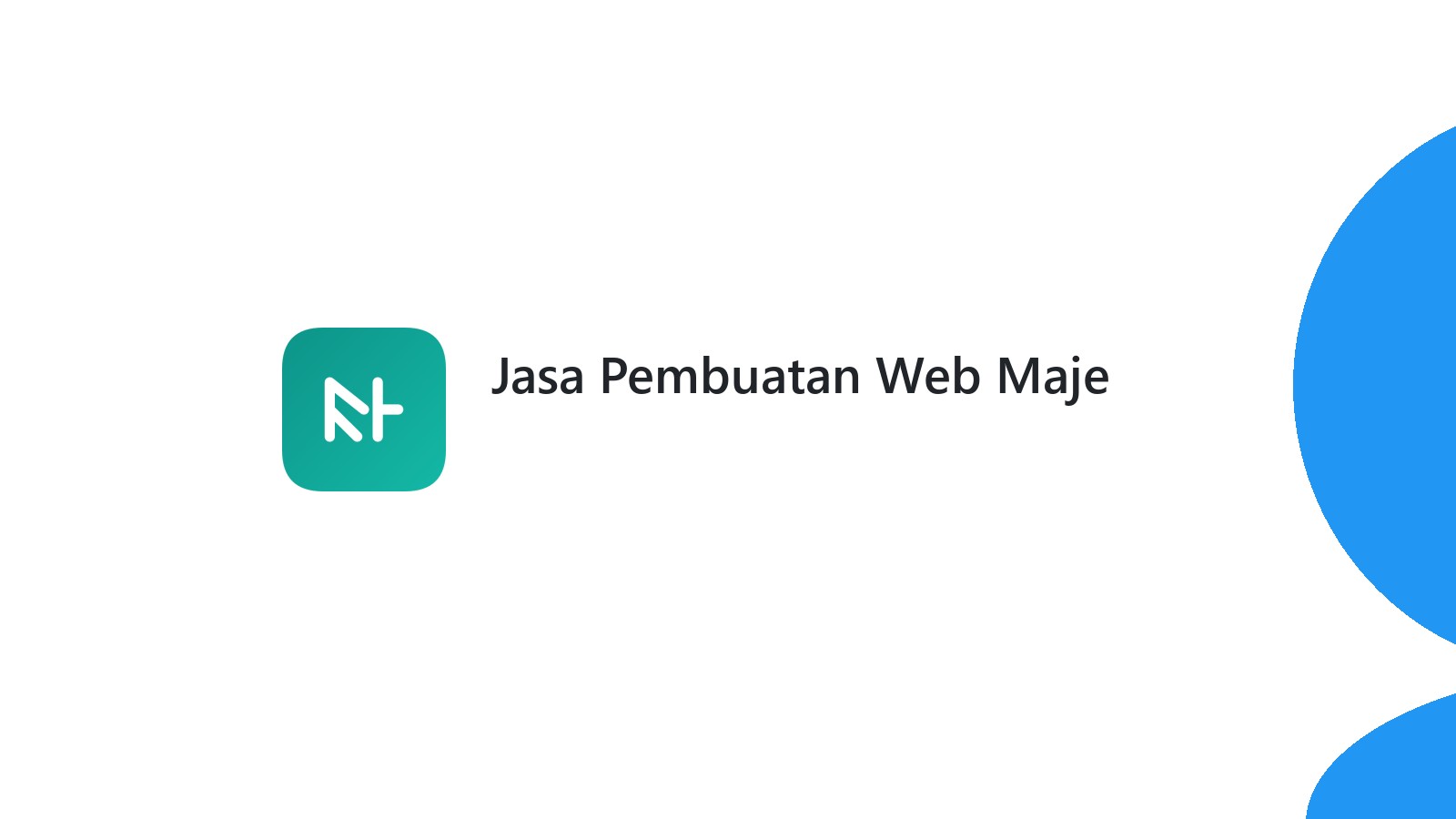 Jasa Pembuatan Web Maje