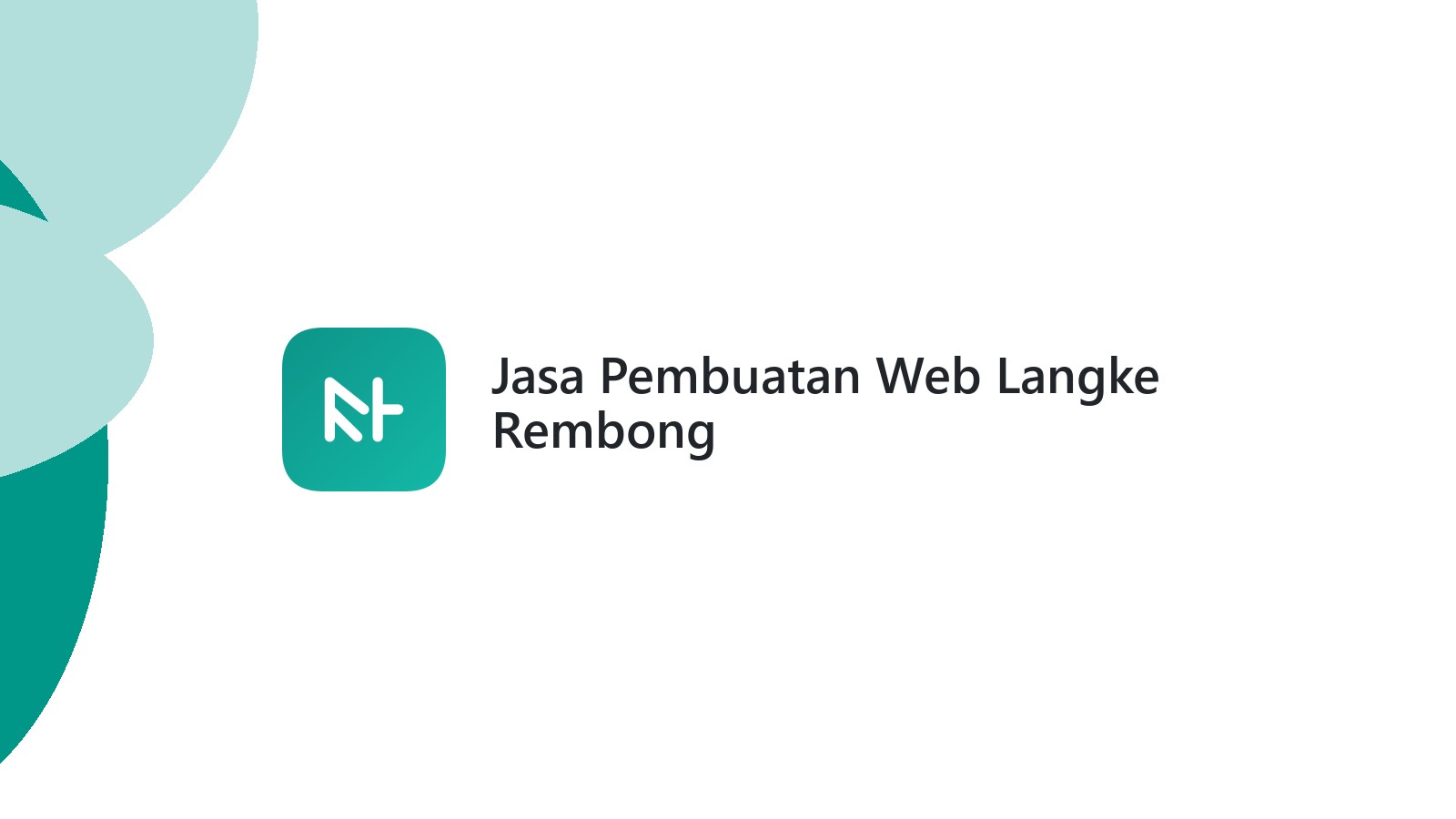 Jasa Pembuatan Web Langke Rembong