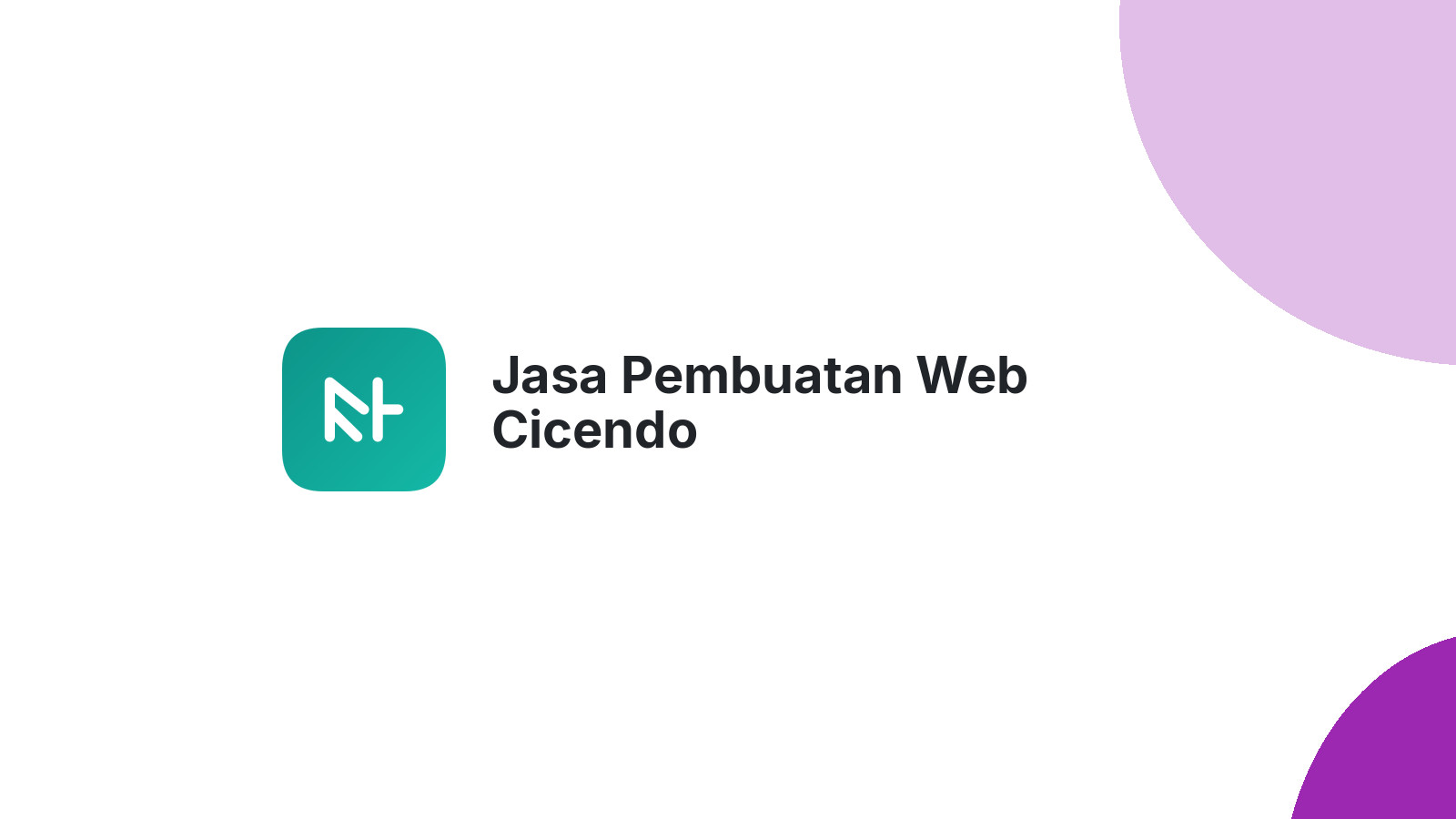 Jasa Pembuatan Web Cicendo
