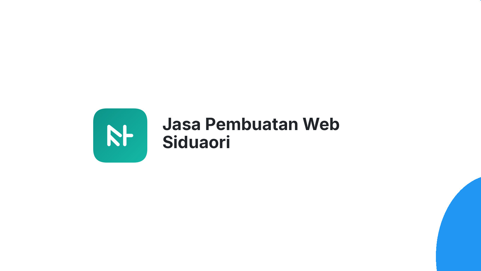 Jasa Pembuatan Web Siduaori