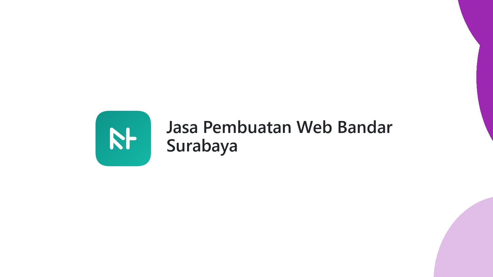 Jasa Pembuatan Web Bandar Surabaya