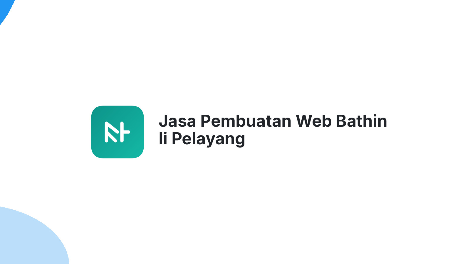 Jasa Pembuatan Web Bathin Ii Pelayang
