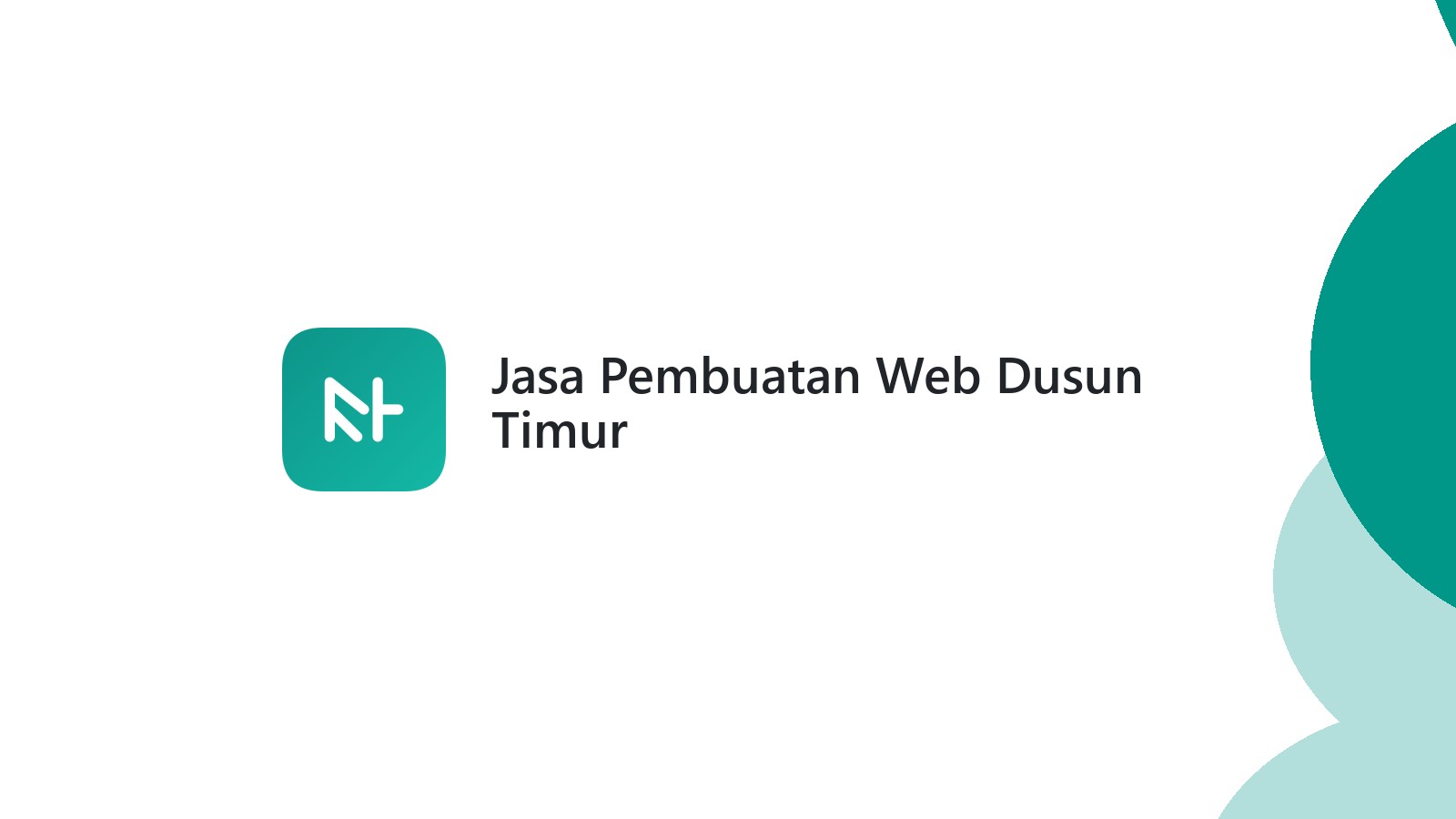 Jasa Pembuatan Web Dusun Timur