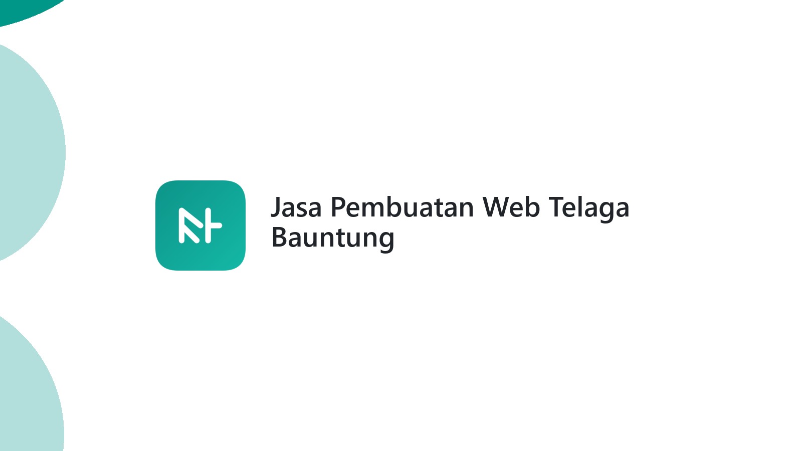 Jasa Pembuatan Web Telaga Bauntung
