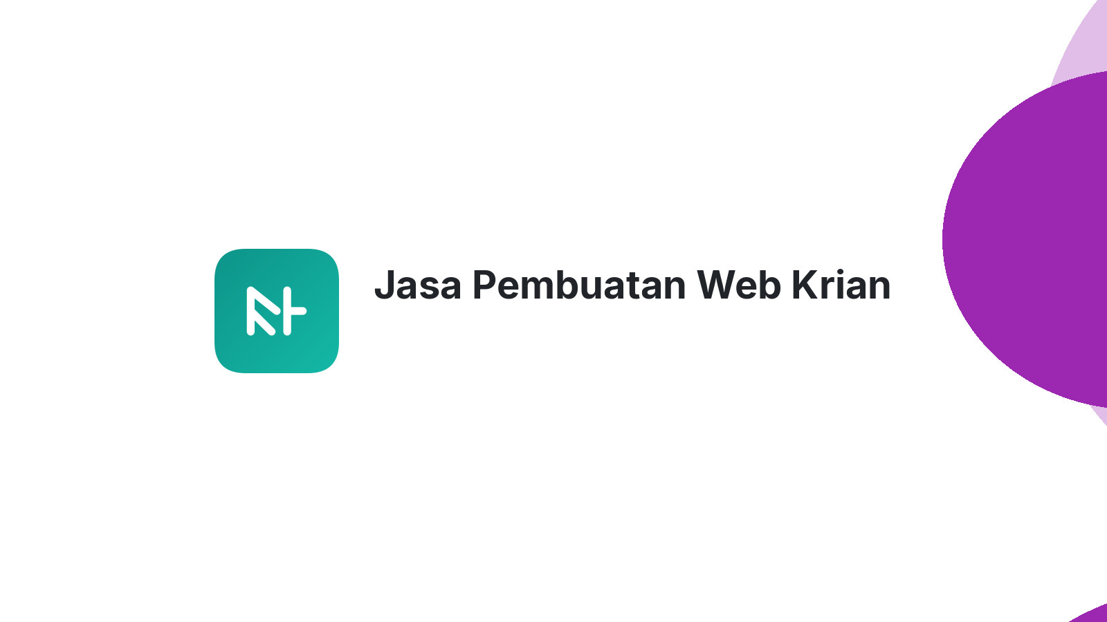 Jasa Pembuatan Web Krian