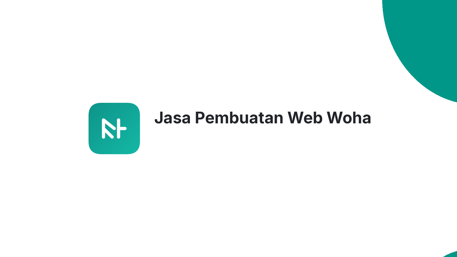Jasa Pembuatan Web Woha