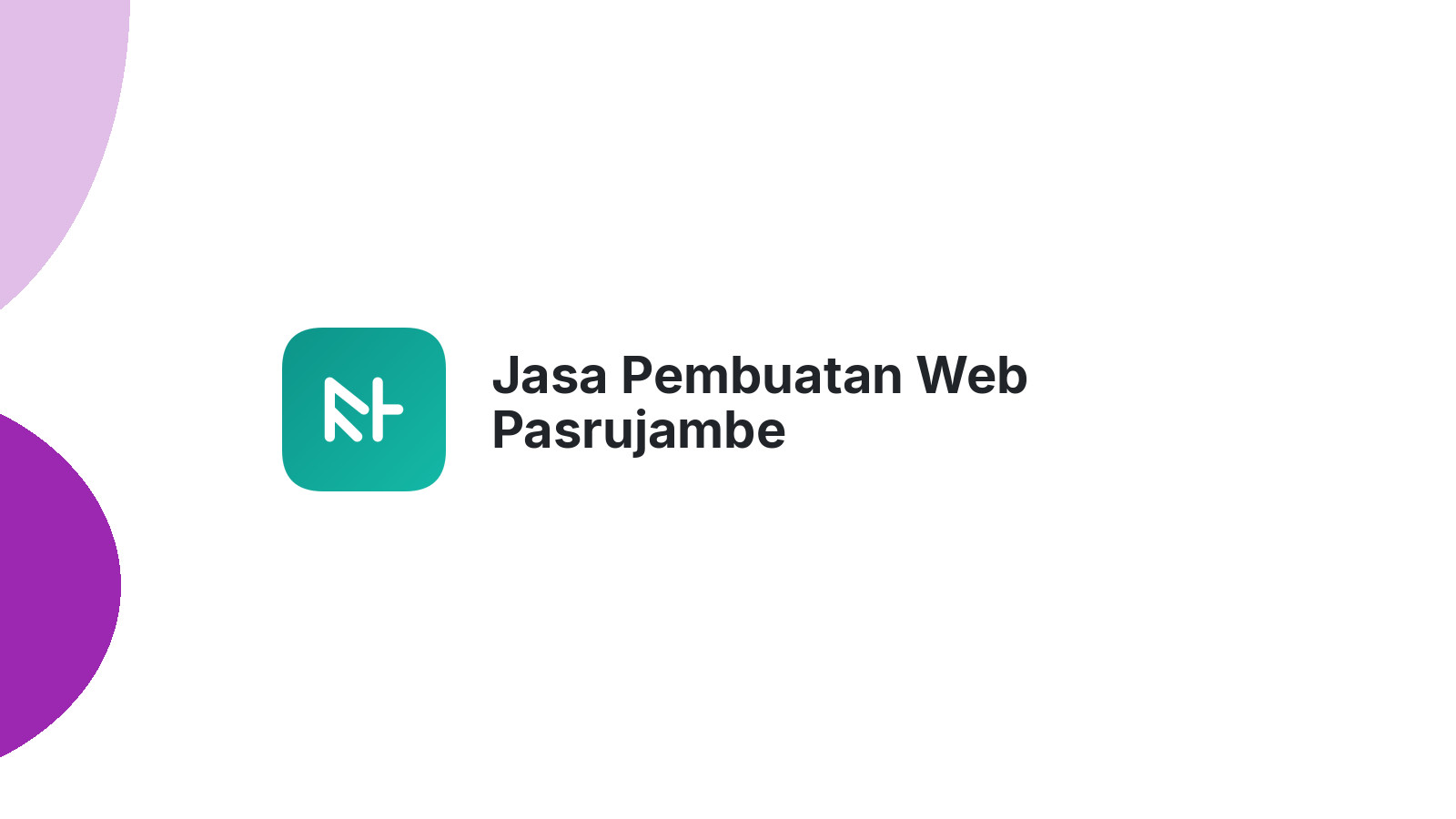 Jasa Pembuatan Web Pasrujambe