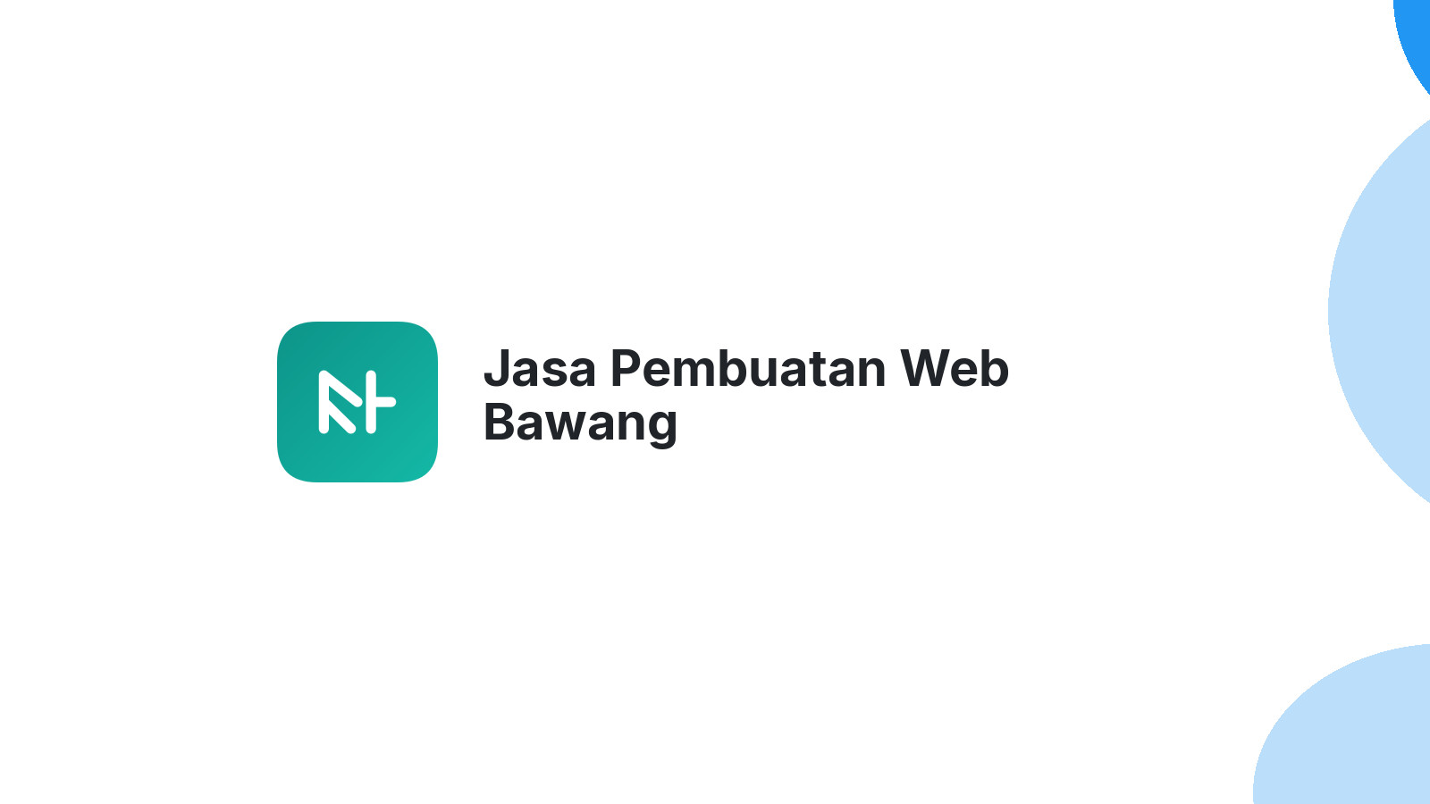 Jasa Pembuatan Web Bawang