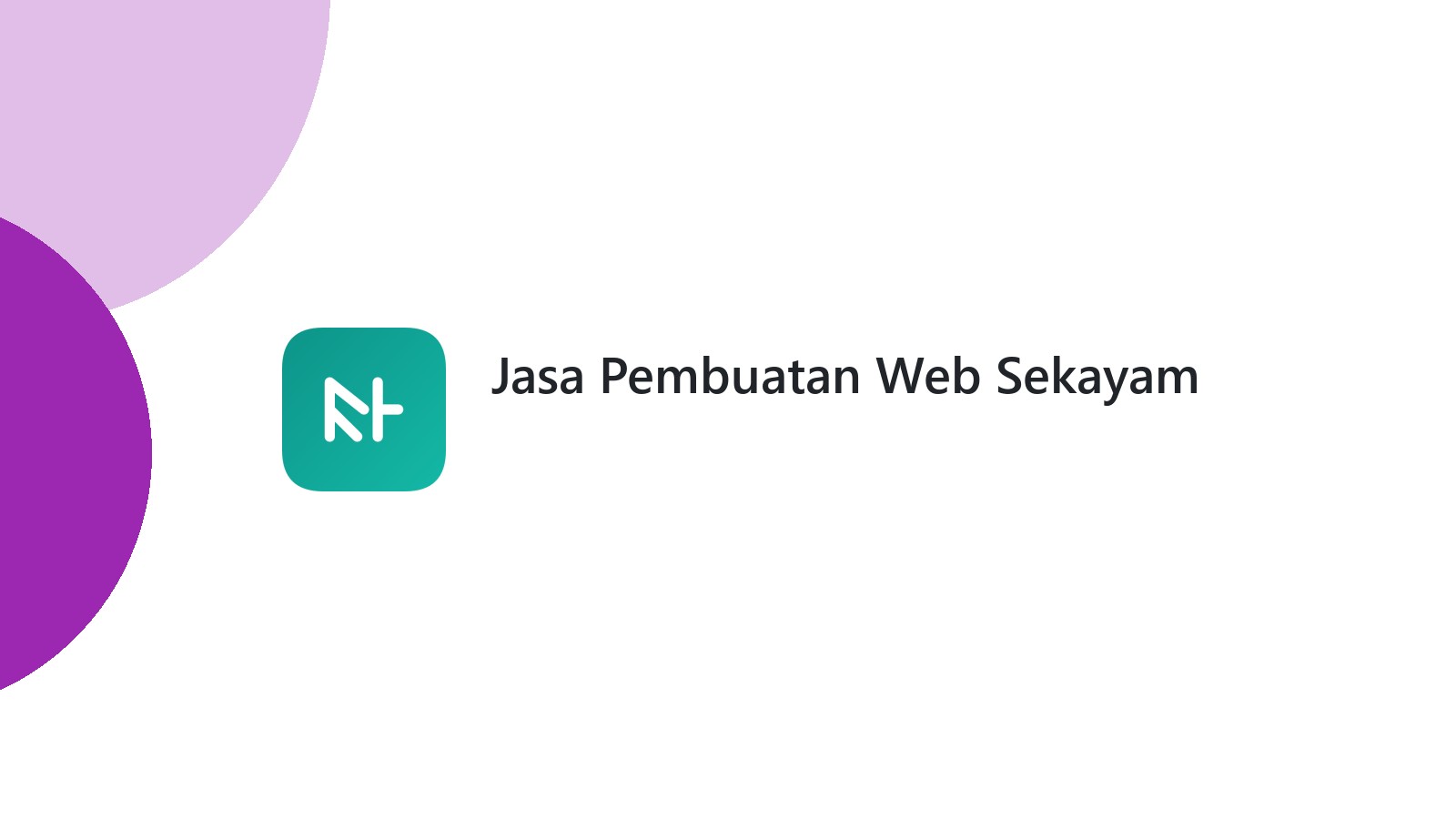 Jasa Pembuatan Web Sekayam