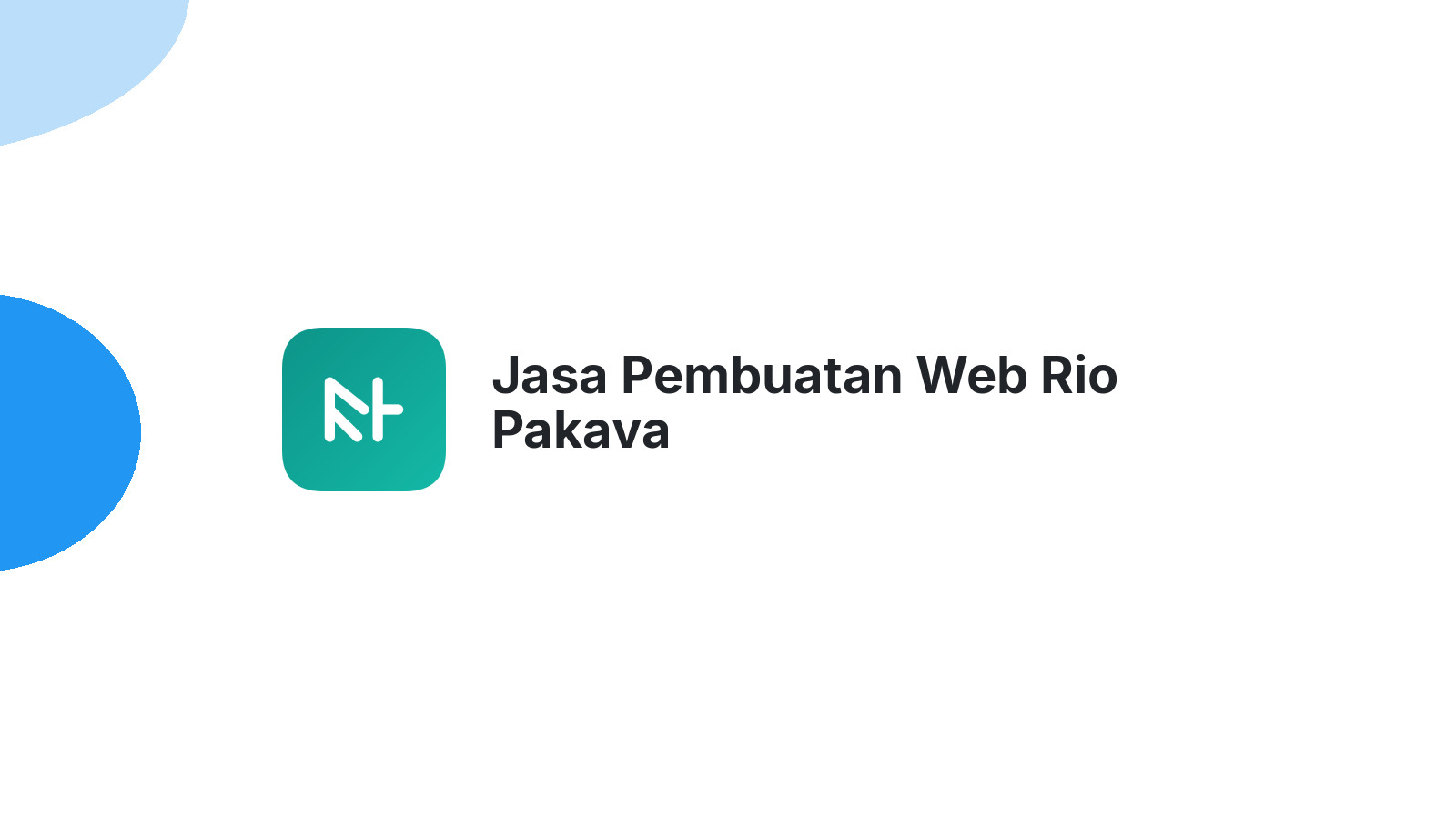 Jasa Pembuatan Web Rio Pakava