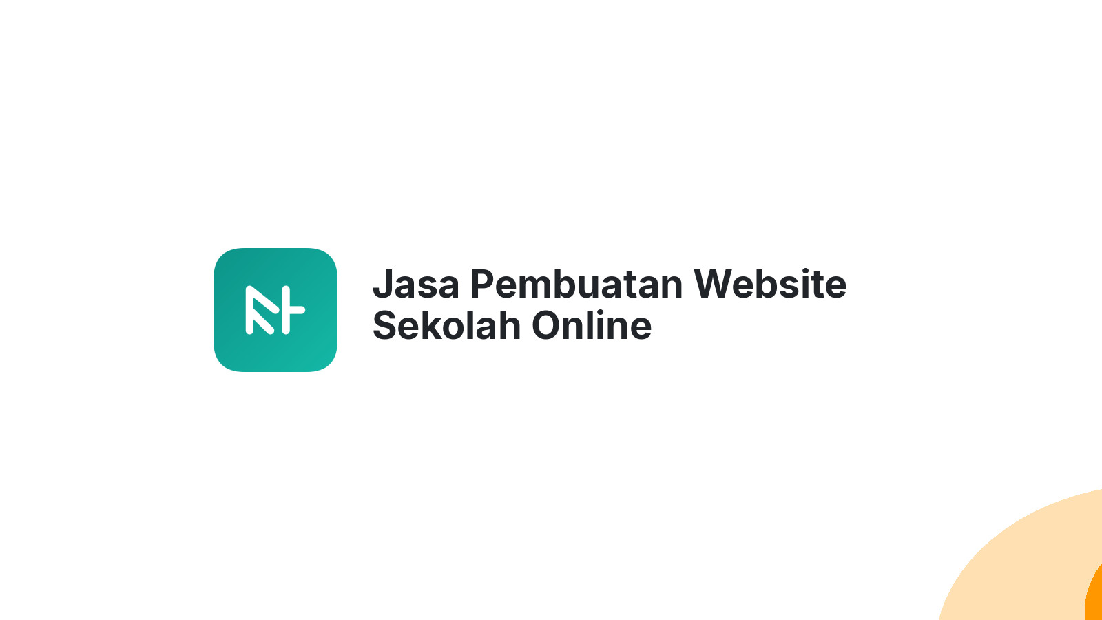 Jasa Pembuatan Website Sekolah Online