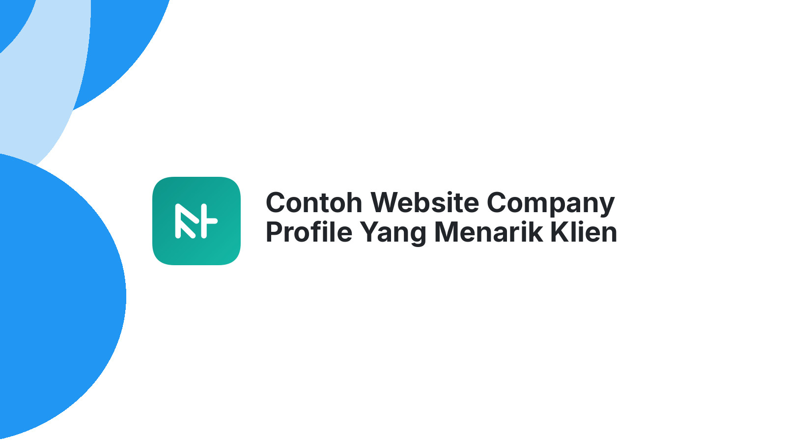 Contoh Website Company Profile Yang Menarik Klien