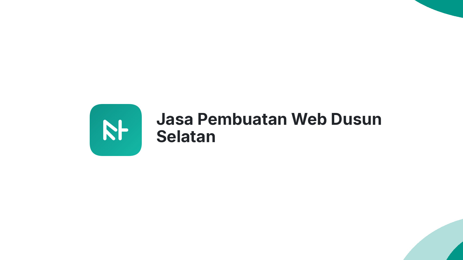 Jasa Pembuatan Web Dusun Selatan
