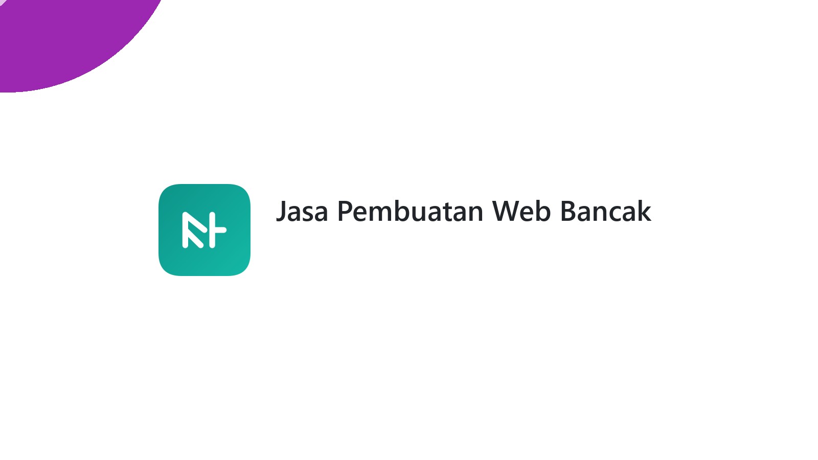 Jasa Pembuatan Web Bancak