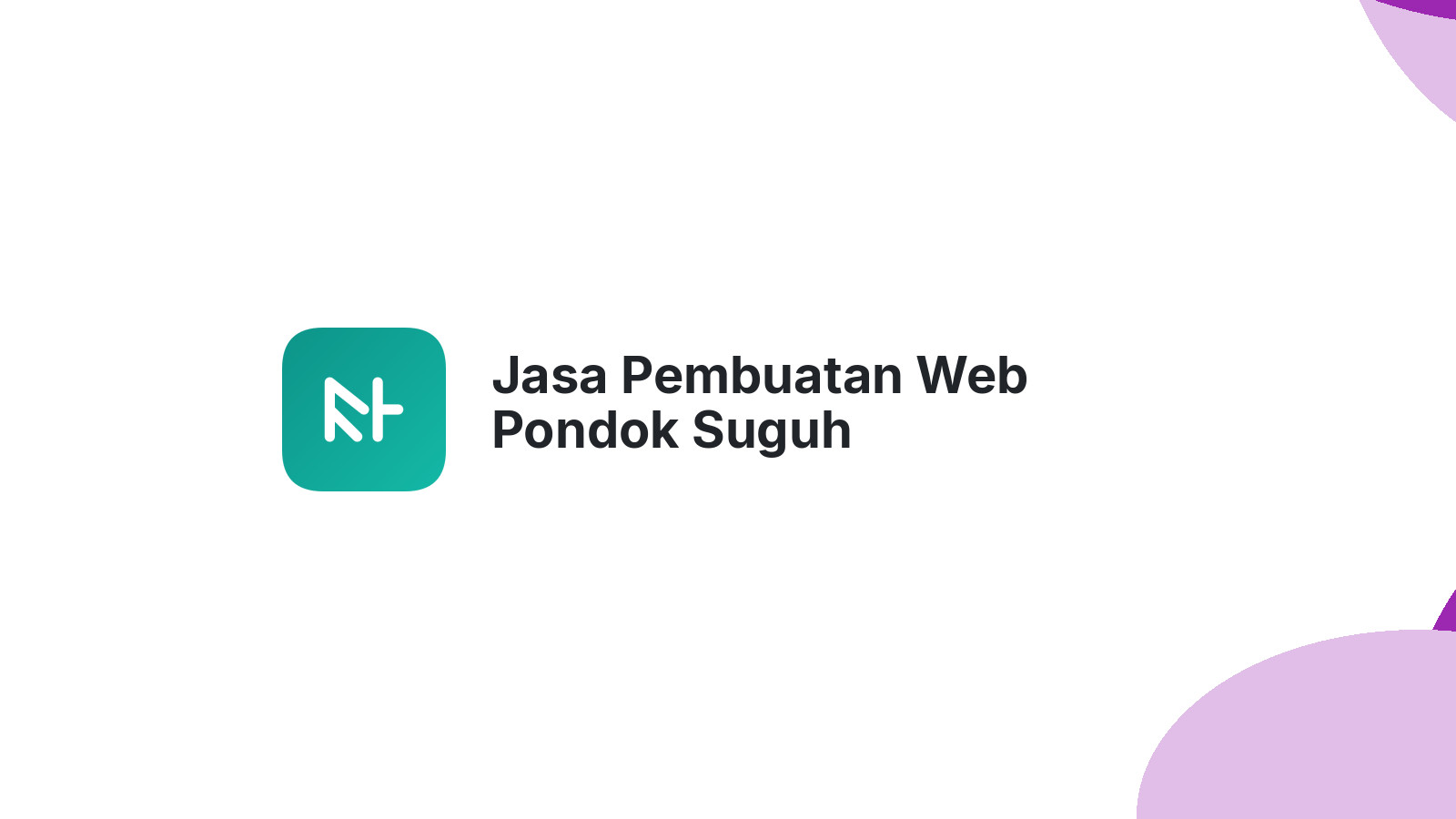 Jasa Pembuatan Web Pondok Suguh