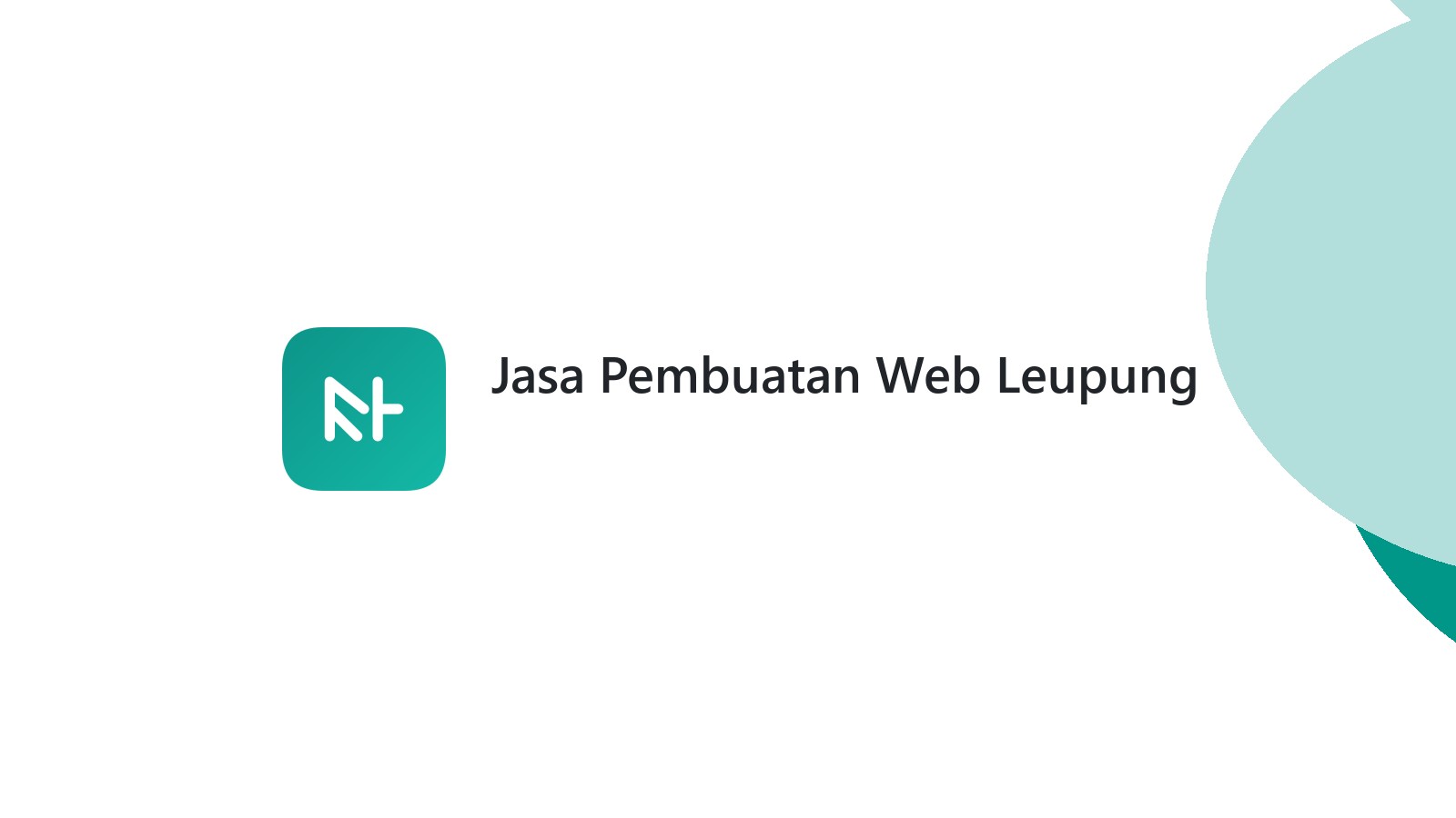 Jasa Pembuatan Web Leupung