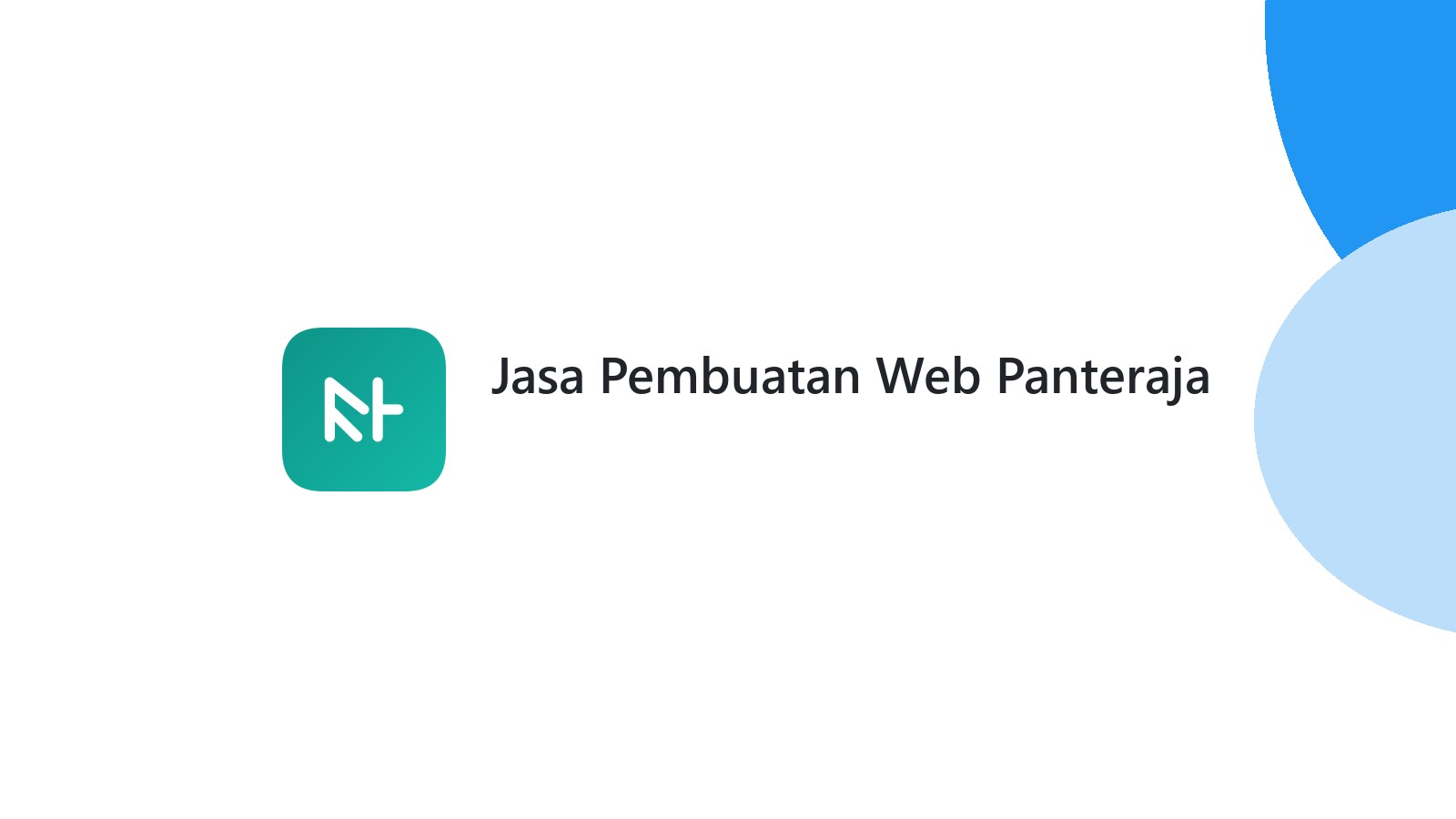Jasa Pembuatan Web Panteraja