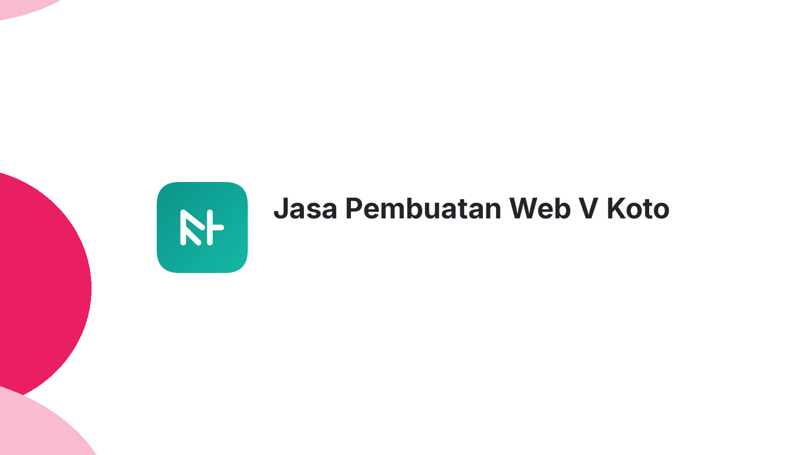 Jasa Pembuatan Web V Koto