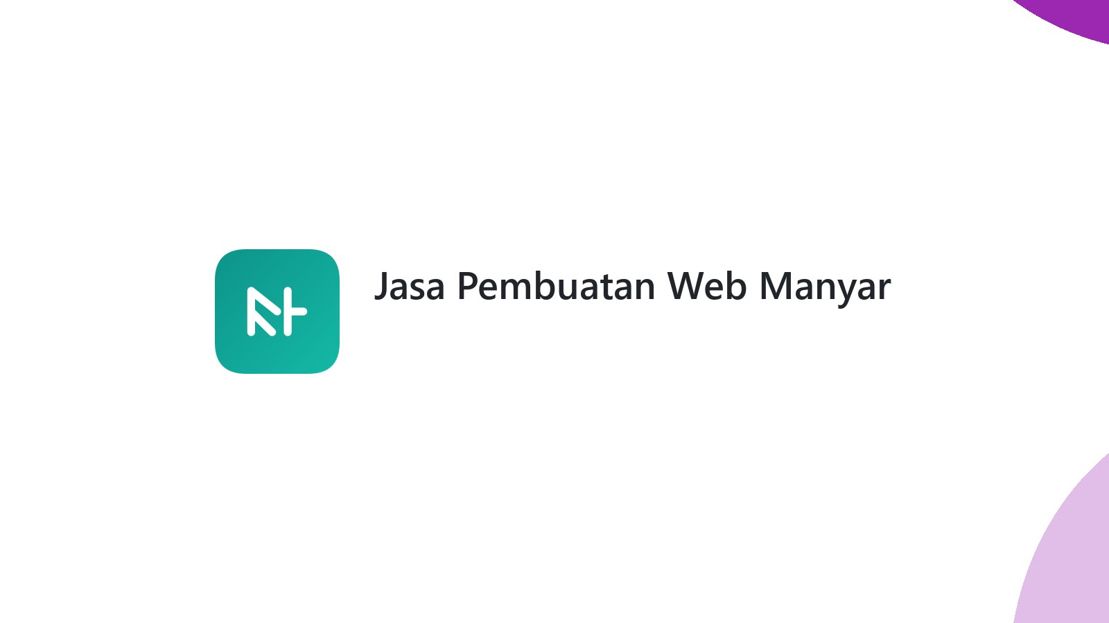 Jasa Pembuatan Web Manyar