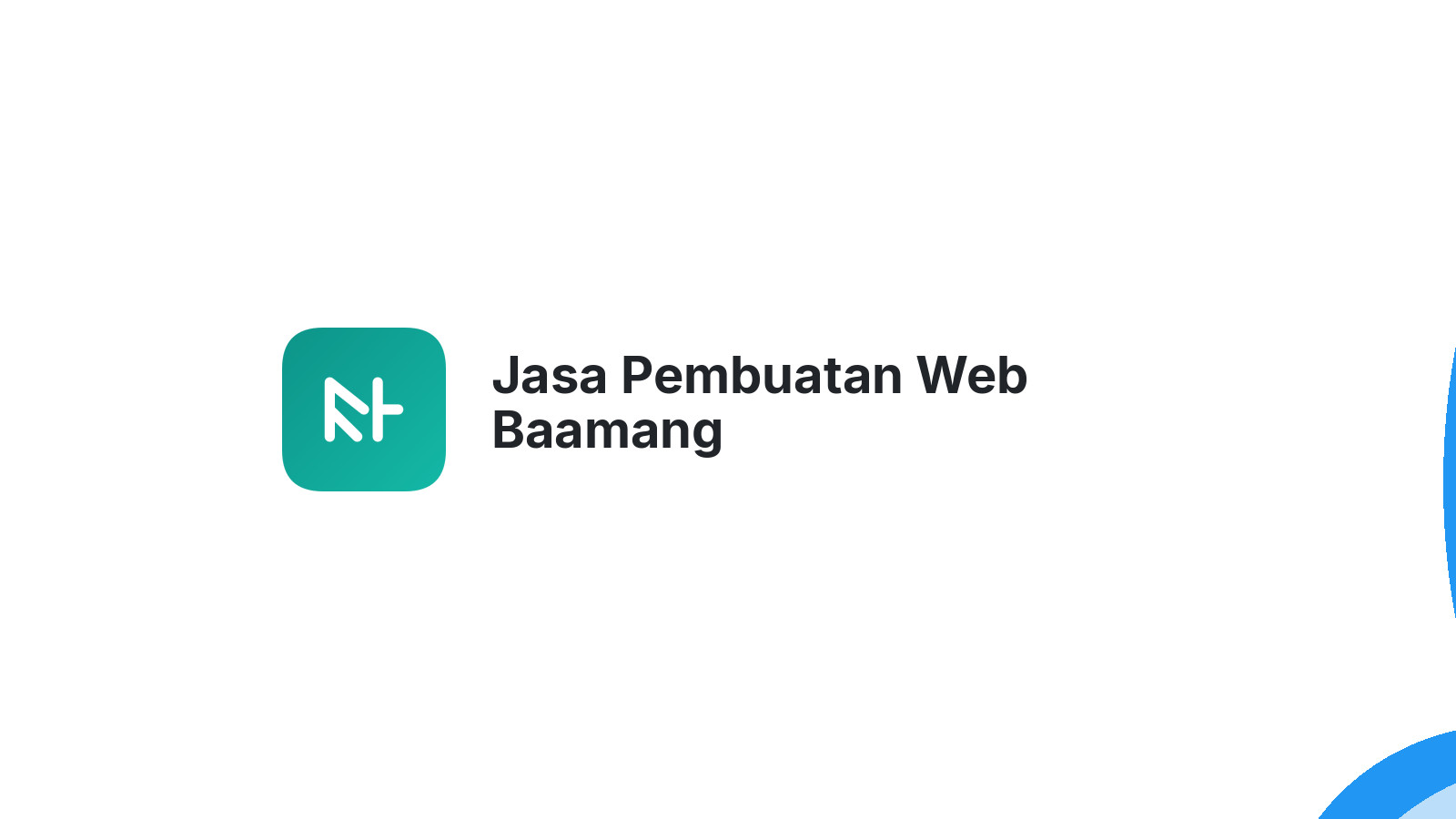 Jasa Pembuatan Web Baamang