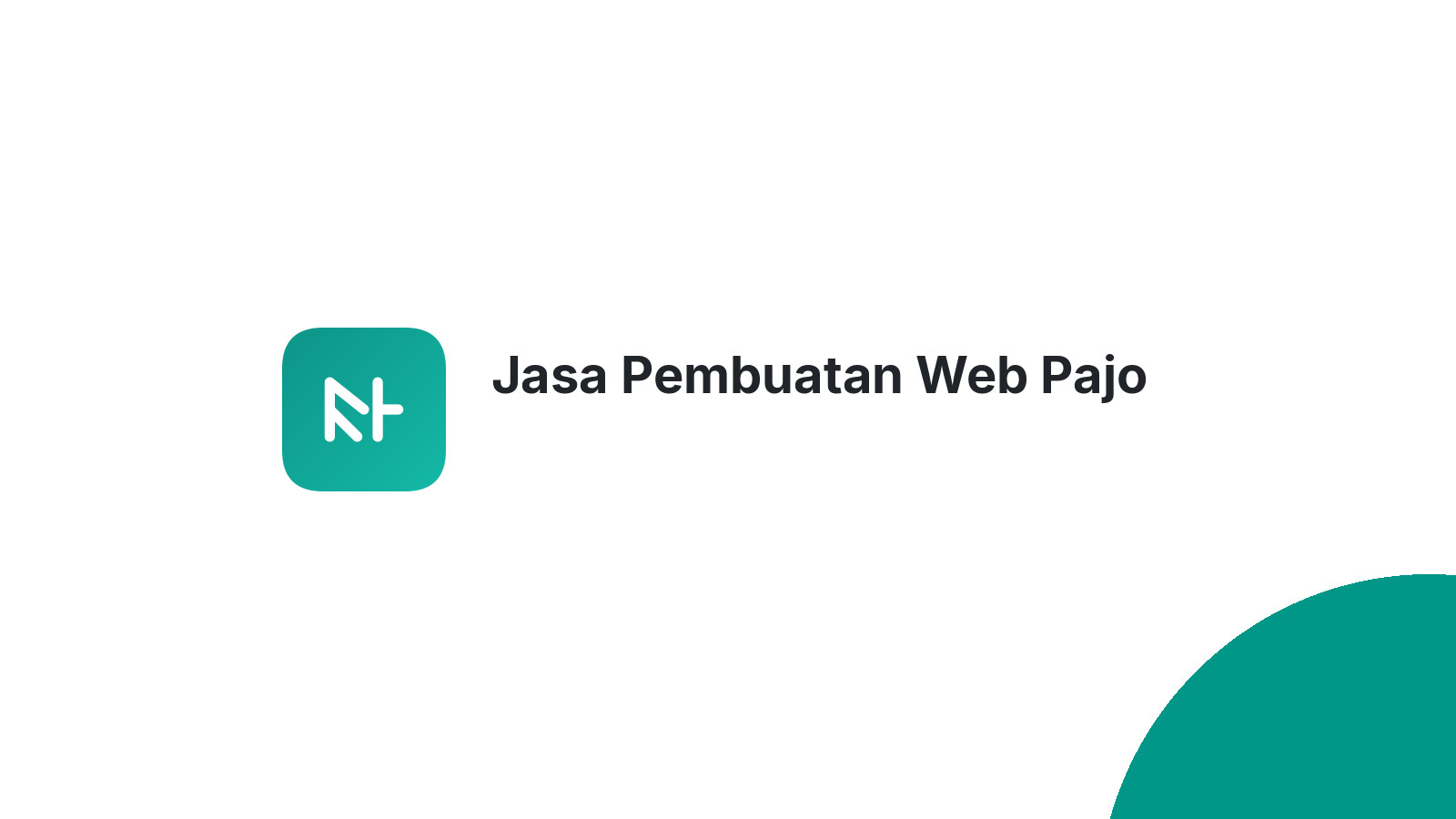 Jasa Pembuatan Web Pajo