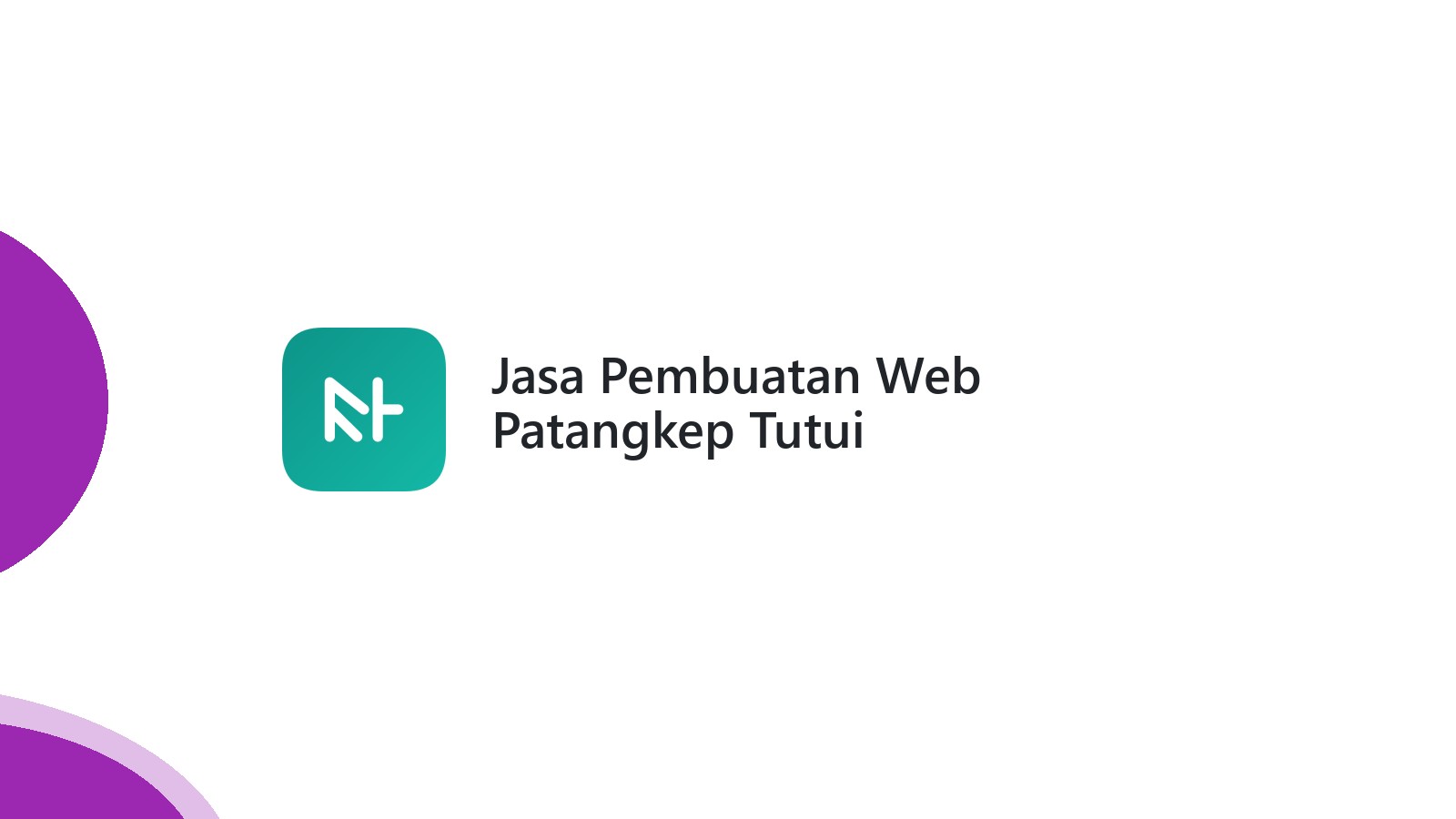 Jasa Pembuatan Web Patangkep Tutui