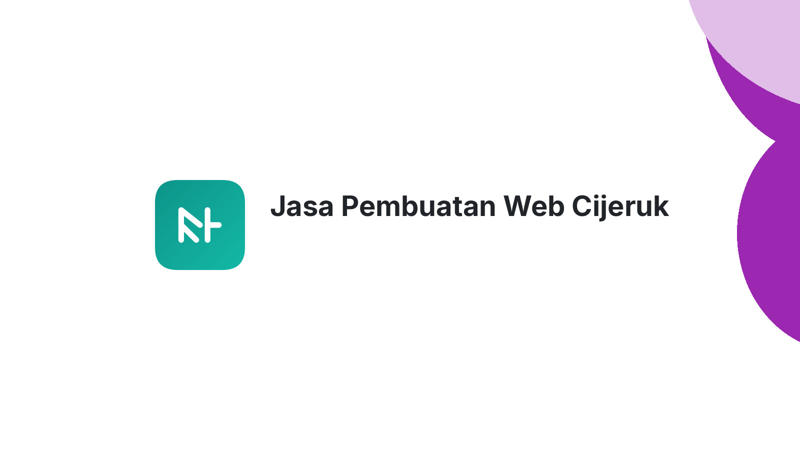 Jasa Pembuatan Web Cijeruk