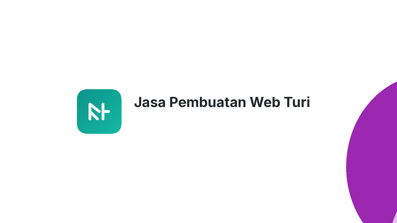Jasa Pembuatan Web Turi